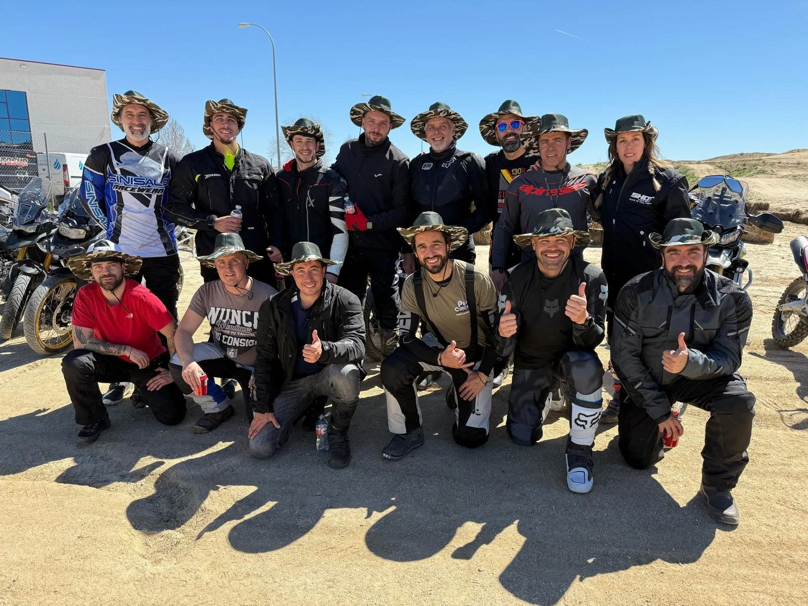 Curso 814Trail en Arroyomolinos. Para todos los niveles de pilotaje.