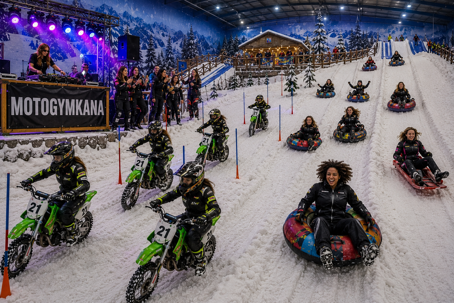 12 junio - Motogymkana 814 Trail Women - Snowzone - 22h