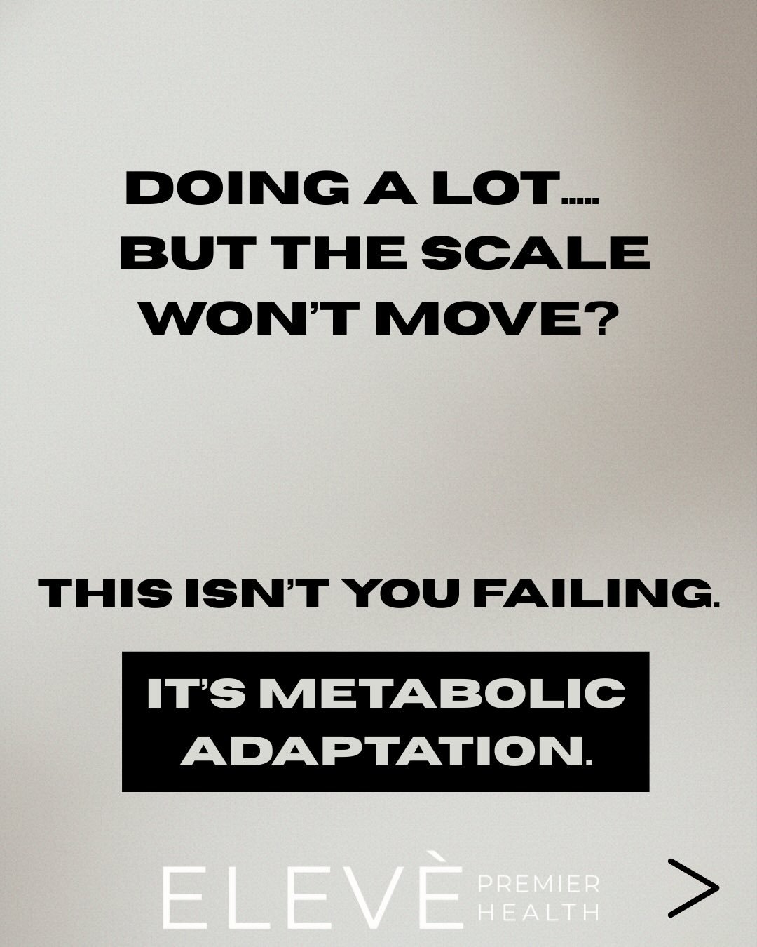 If you&rsquo;re doing a lot&hellip; and the scale won&rsquo;t move, you&rsquo;re probably not doing anything &ldquo;wrong.&rdquo;

After weight loss, your body adapts. If your plan doesn&rsquo;t adapt too, you hit a plateau.

What the research shows: