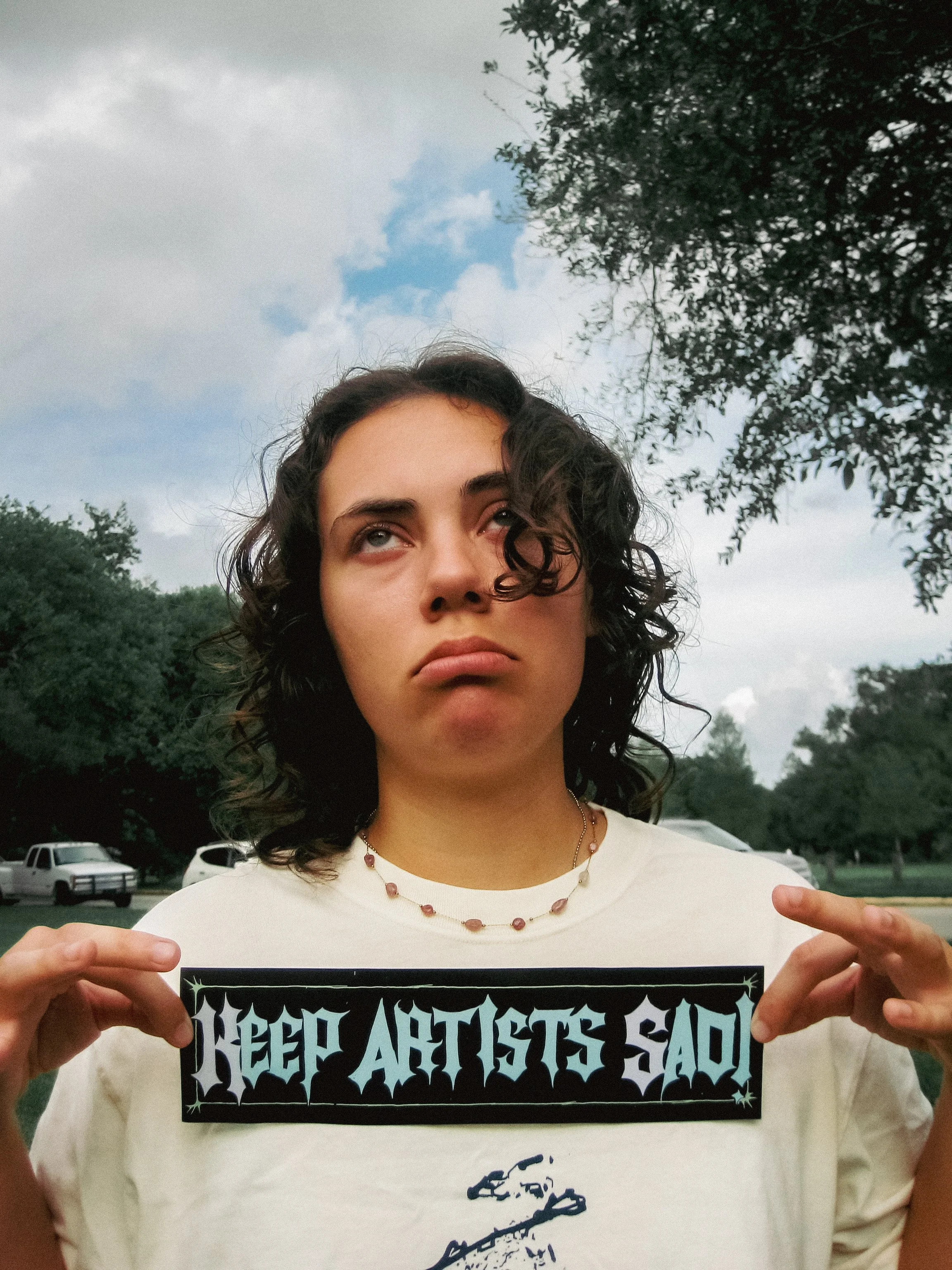 "Keep Artists Sad" Bumper Sticker