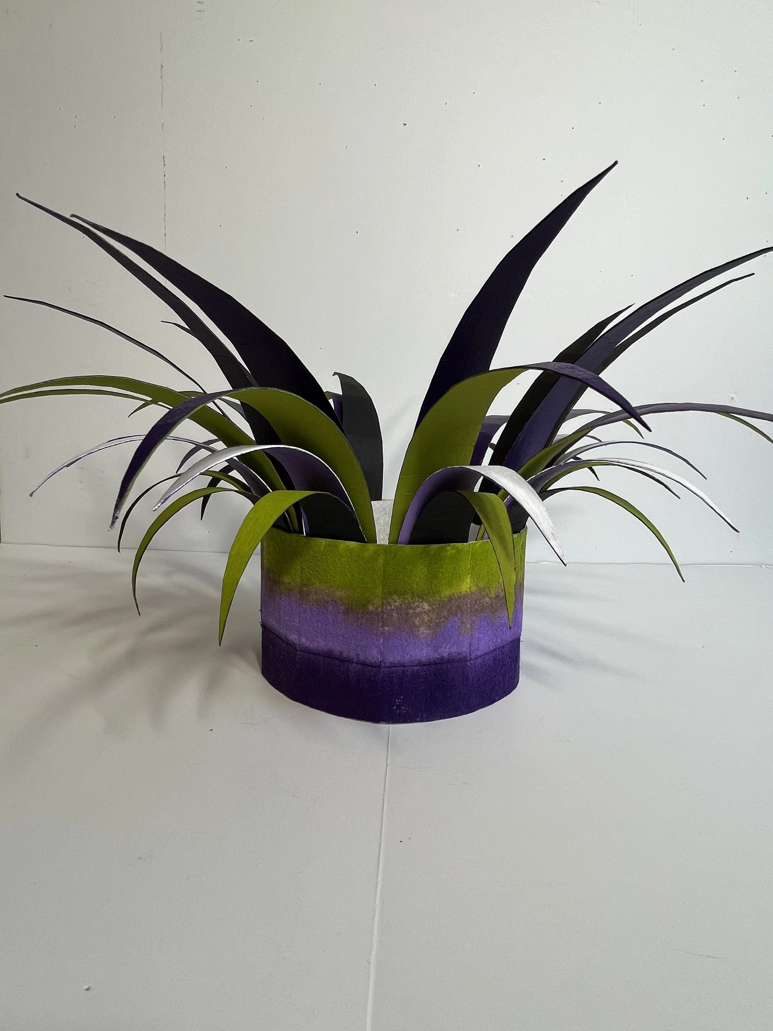 The Pointy Crowns Series 1:  Purples and Green