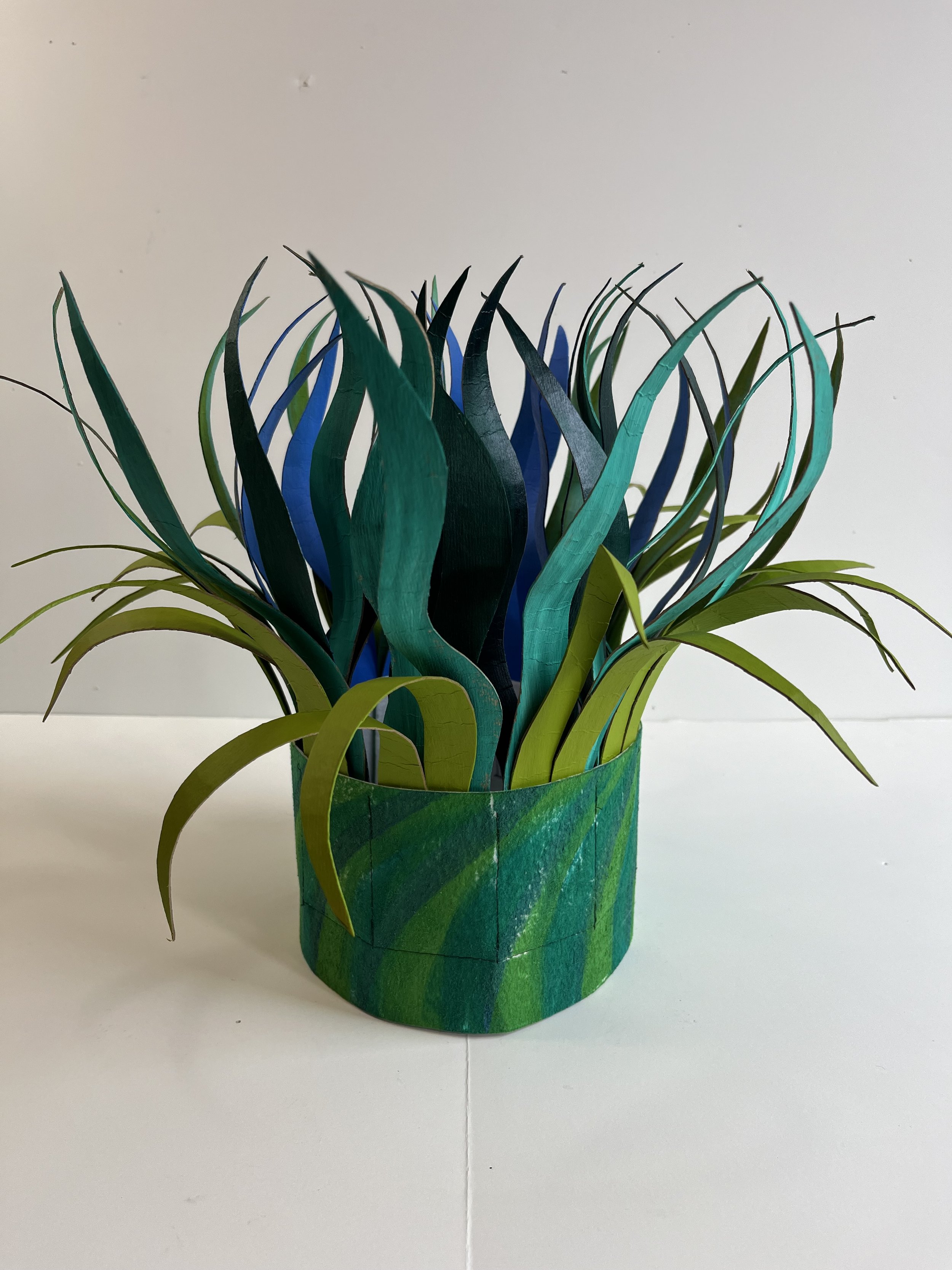The Wavy Crowns Series 1:  Aquatics Blues and Greens