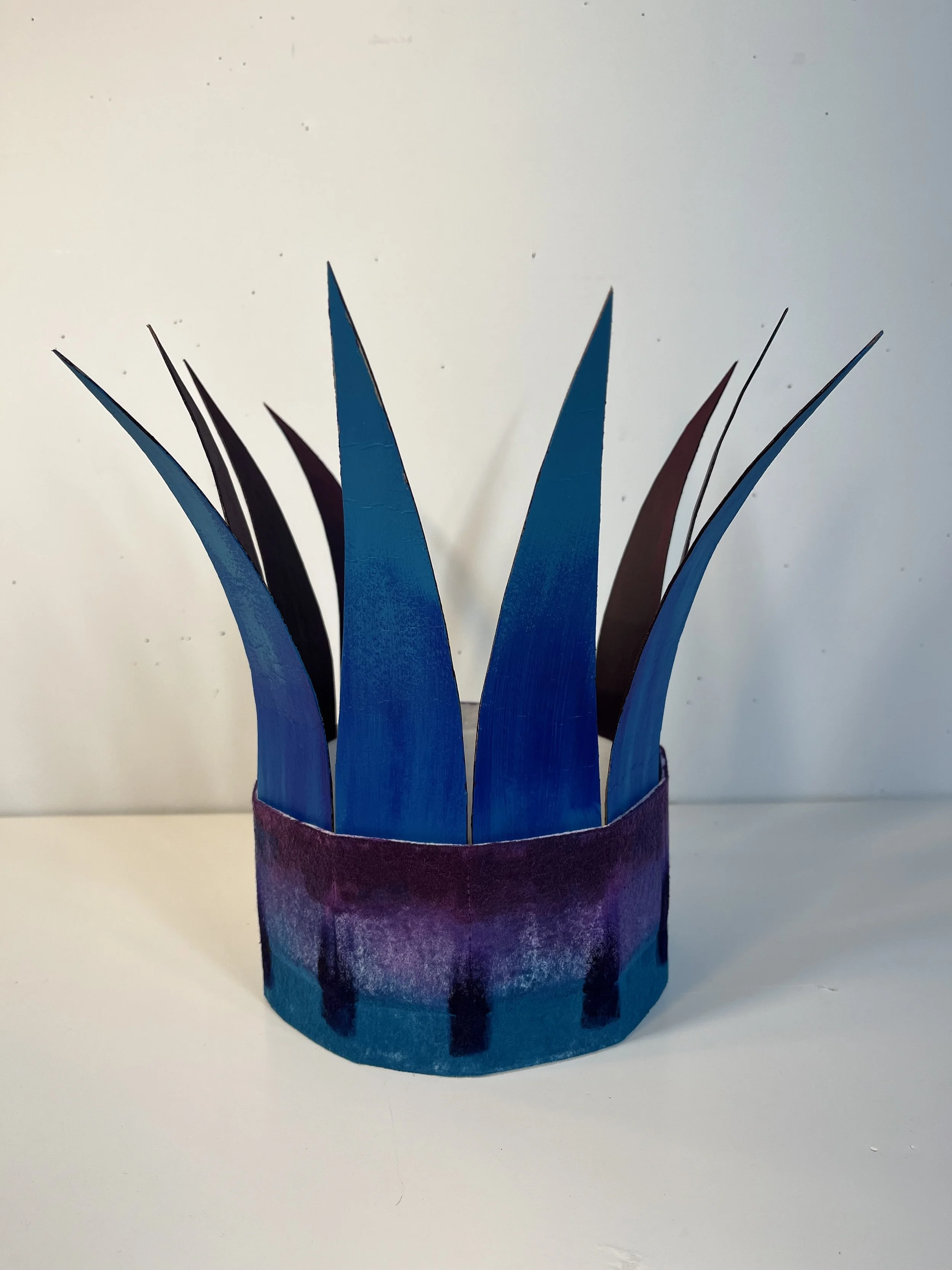 The Simple Hats (Kits Available as Well):  The Pointy Crown
