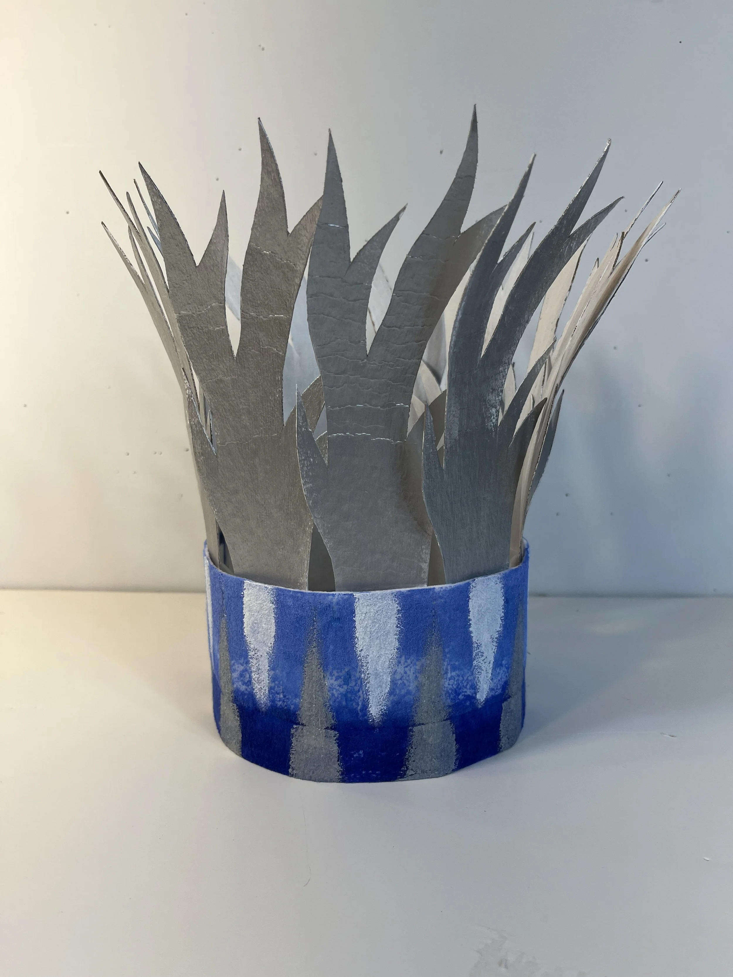 The Trees:  Silver and Blue