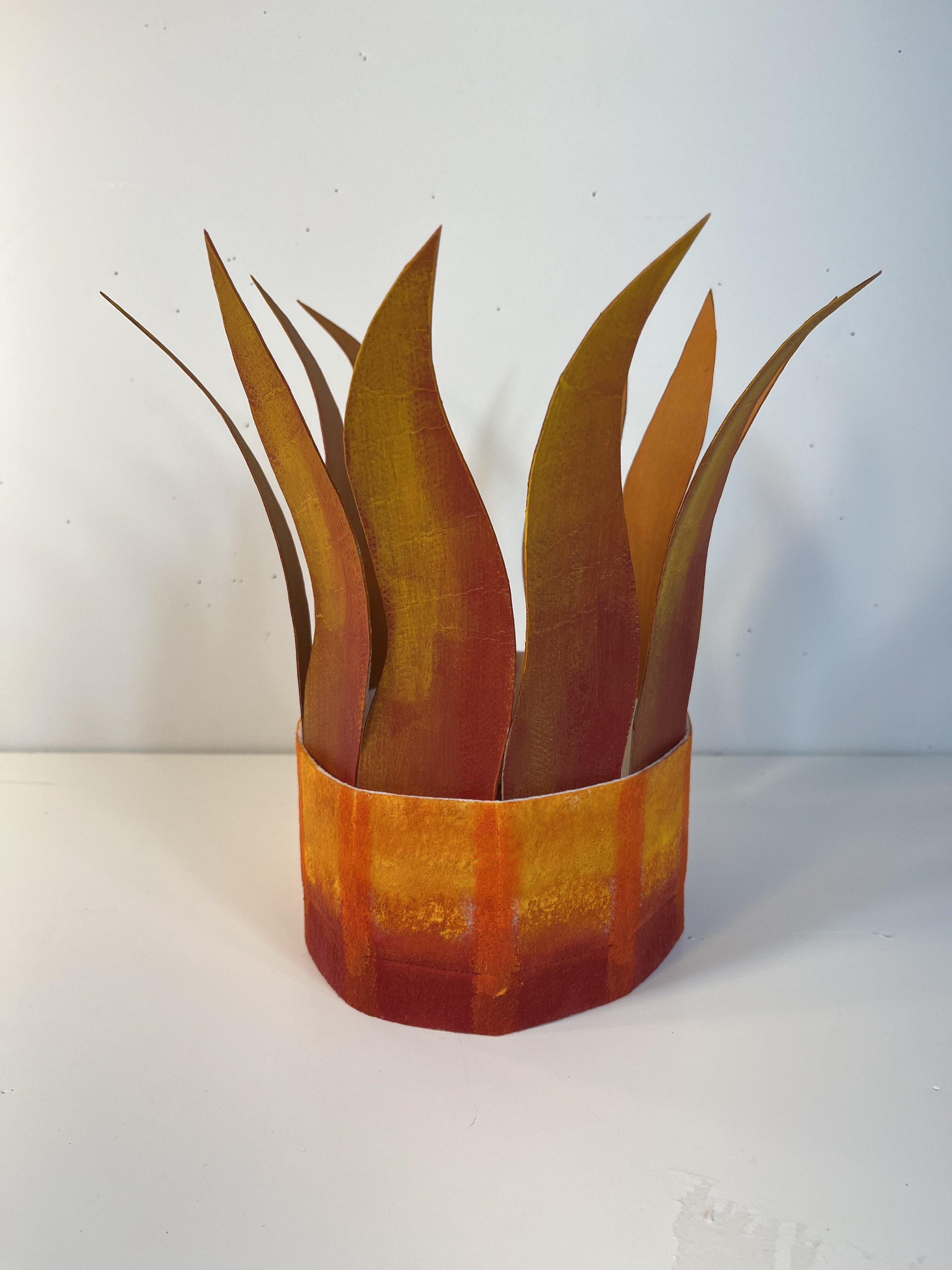 The Simple Hats (Kit Available as Well):  The Wavy Crown