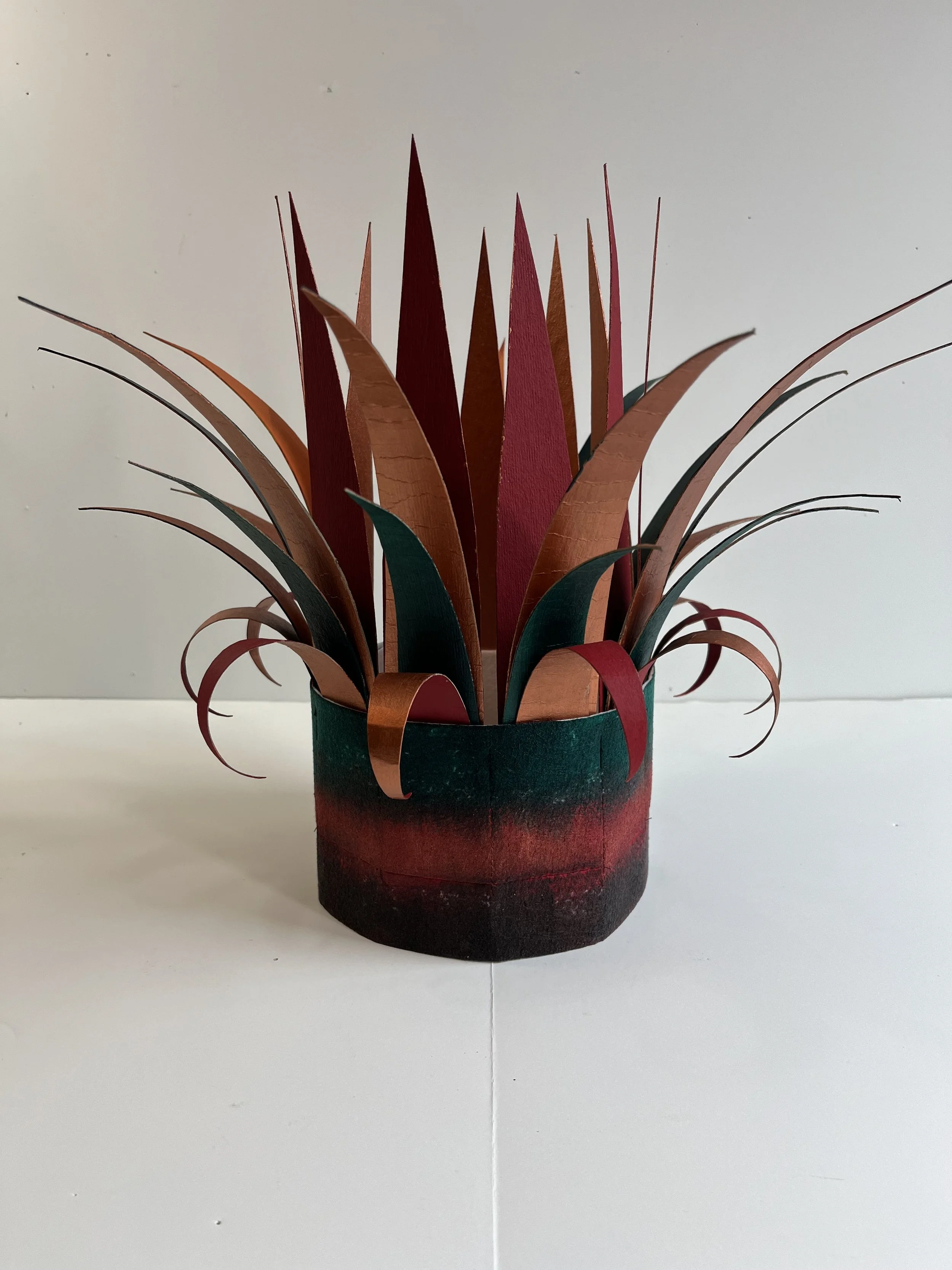 The Pointy Crowns Series 1:  Black, Green, Red and Copper
