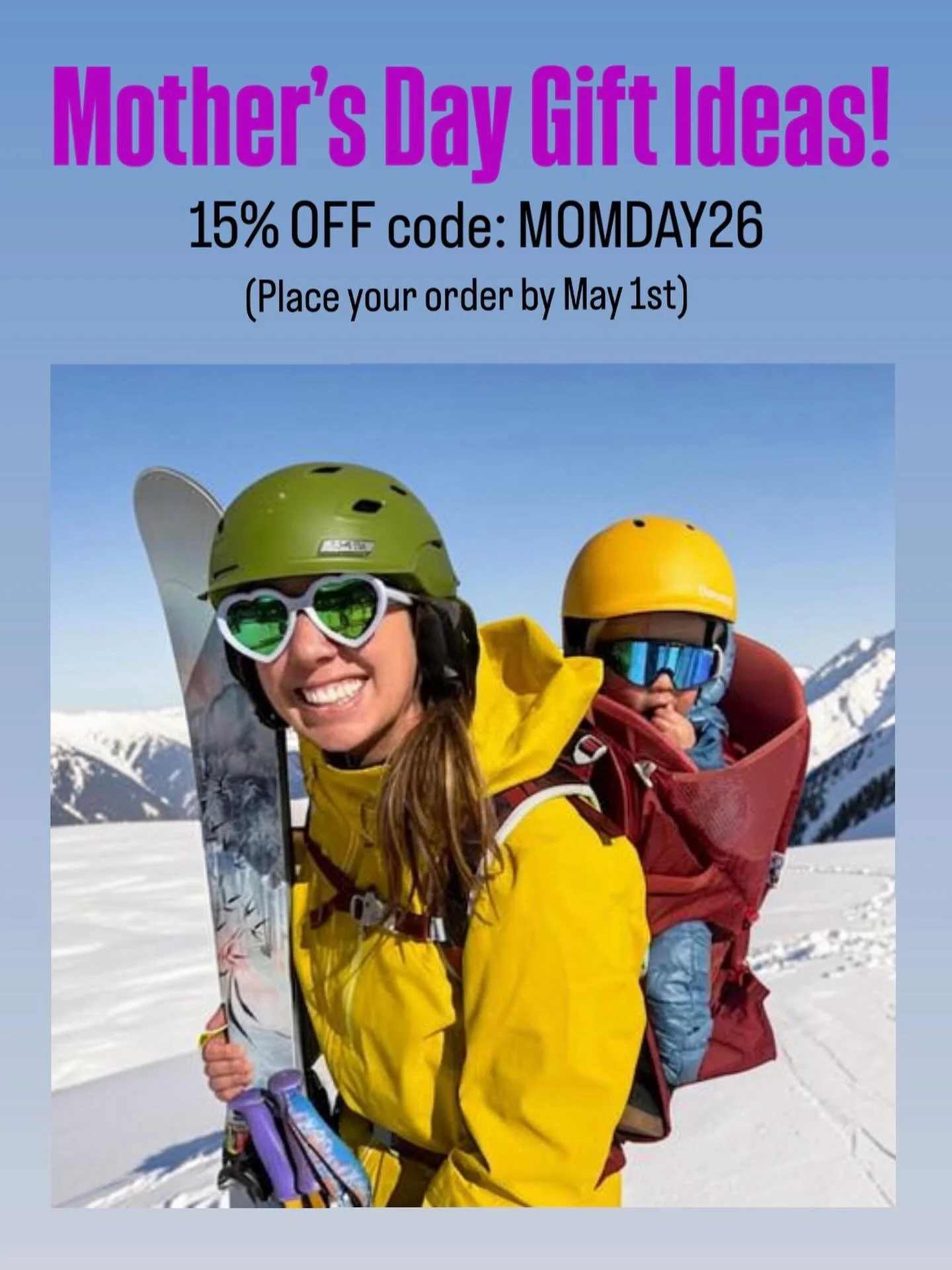 Because Mothers deserve gear as strong as they are!