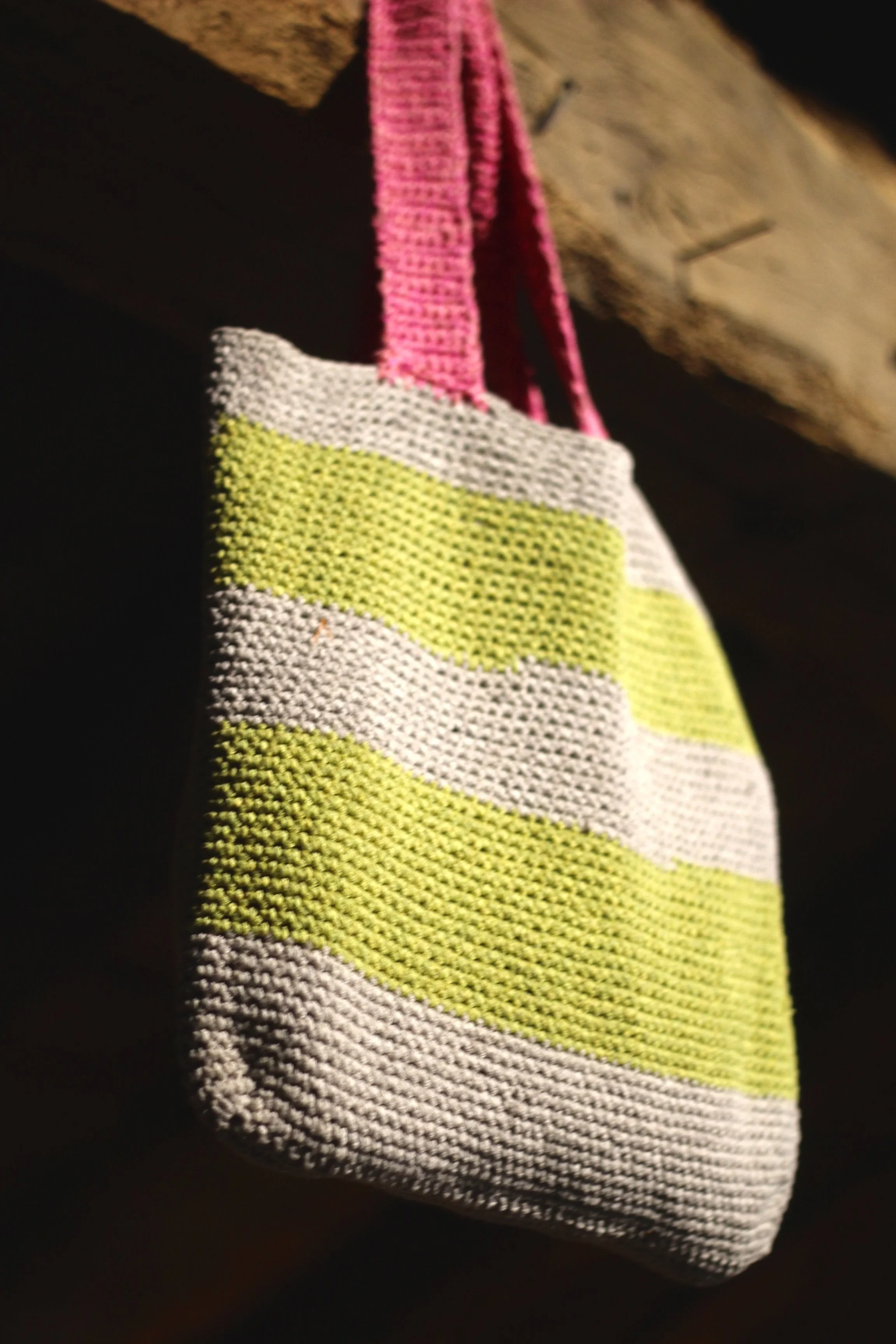 Bolso Tote Tricolor