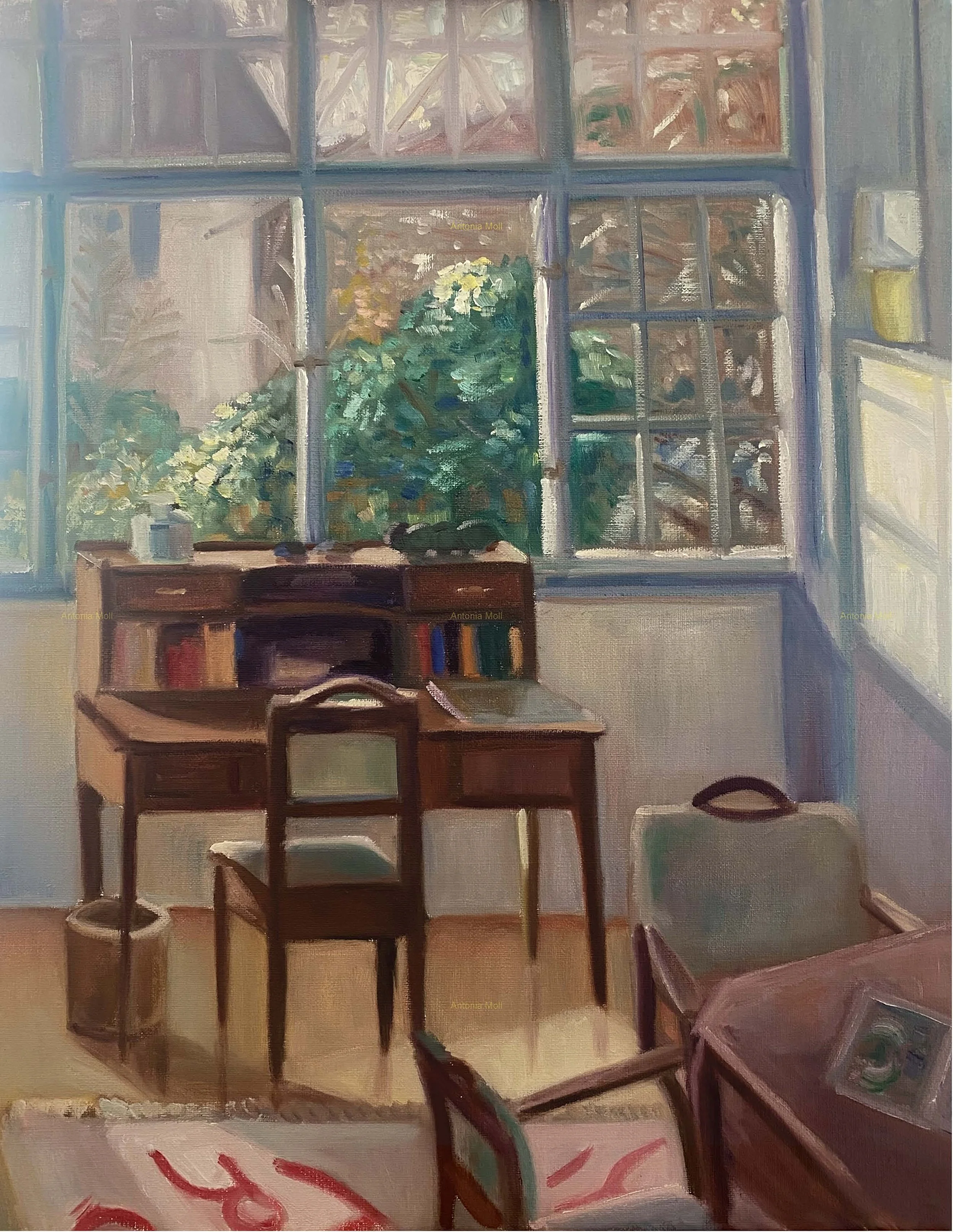 Munich in Winter - oil on canvas - 40 x 50cm - February 2026