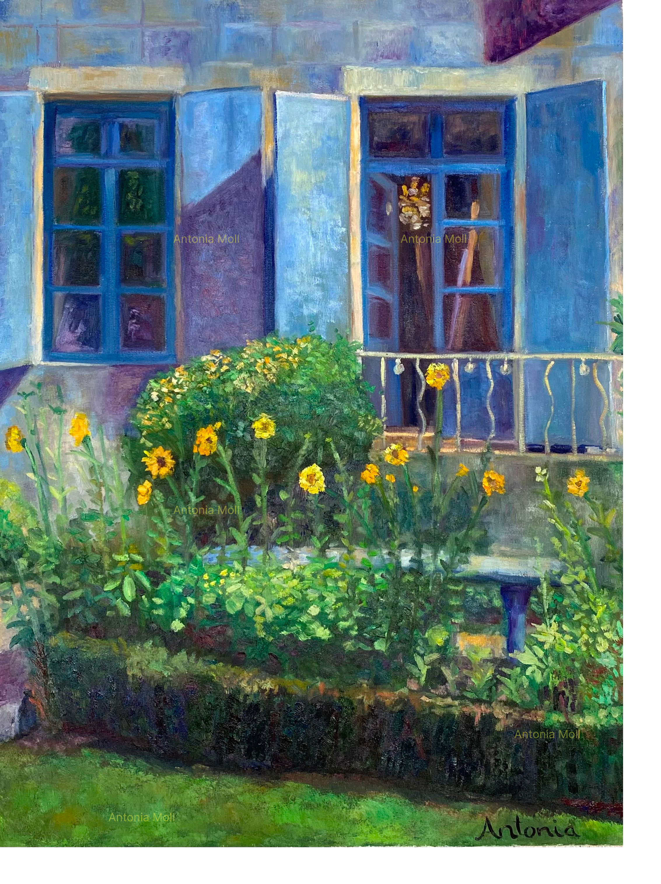 Late summer day in South West France - oil on canvas - 60x 80 cm - August 2025