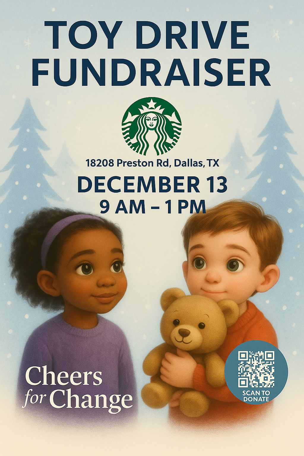 Starbucks Holiday Toy Drive Day