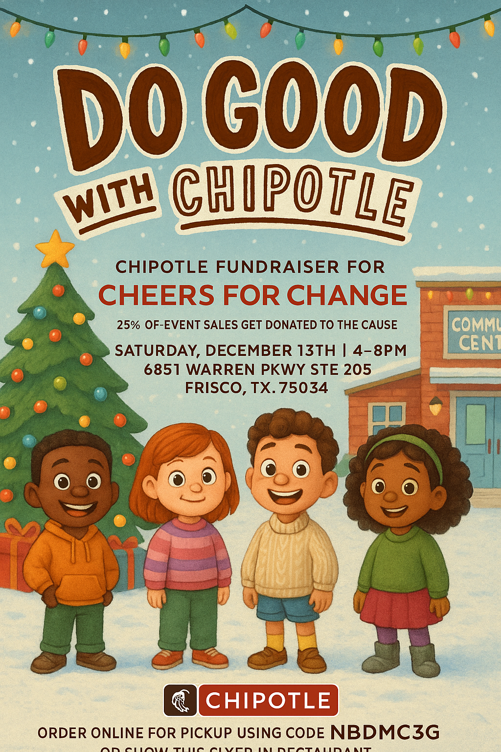 Chipotle Community Day Fundraiser