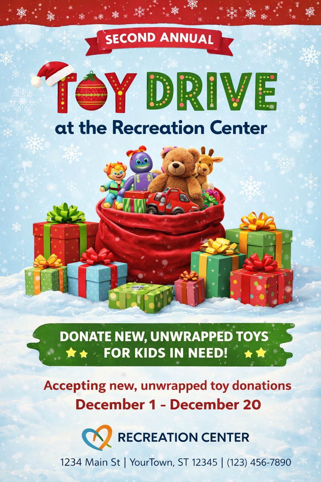 Warm Hearts, Happy Holidays Toy Drive