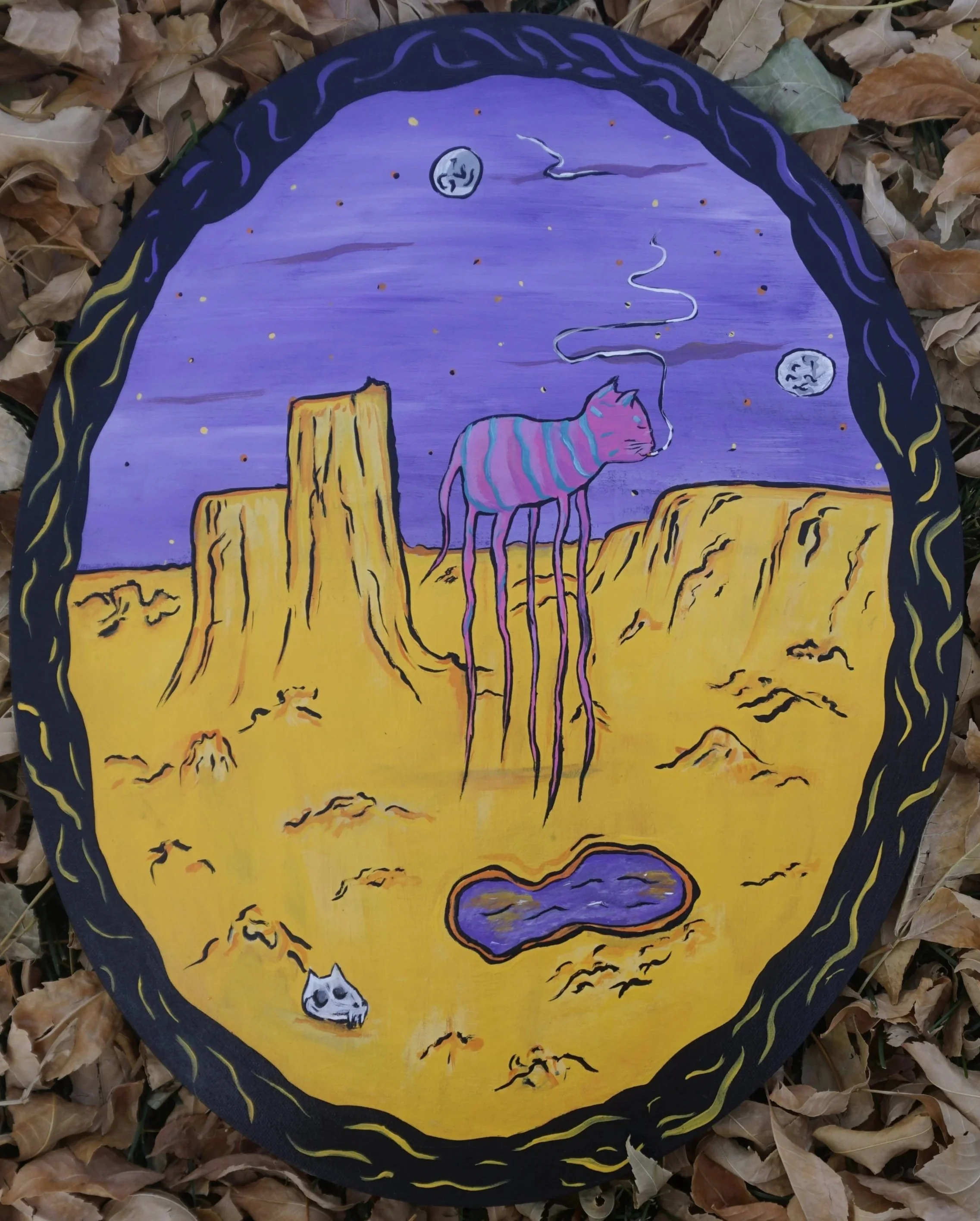 We'll Smoke on the way, we have a long ways to go but that's the fun part.
Acrylic on Canvas 2024