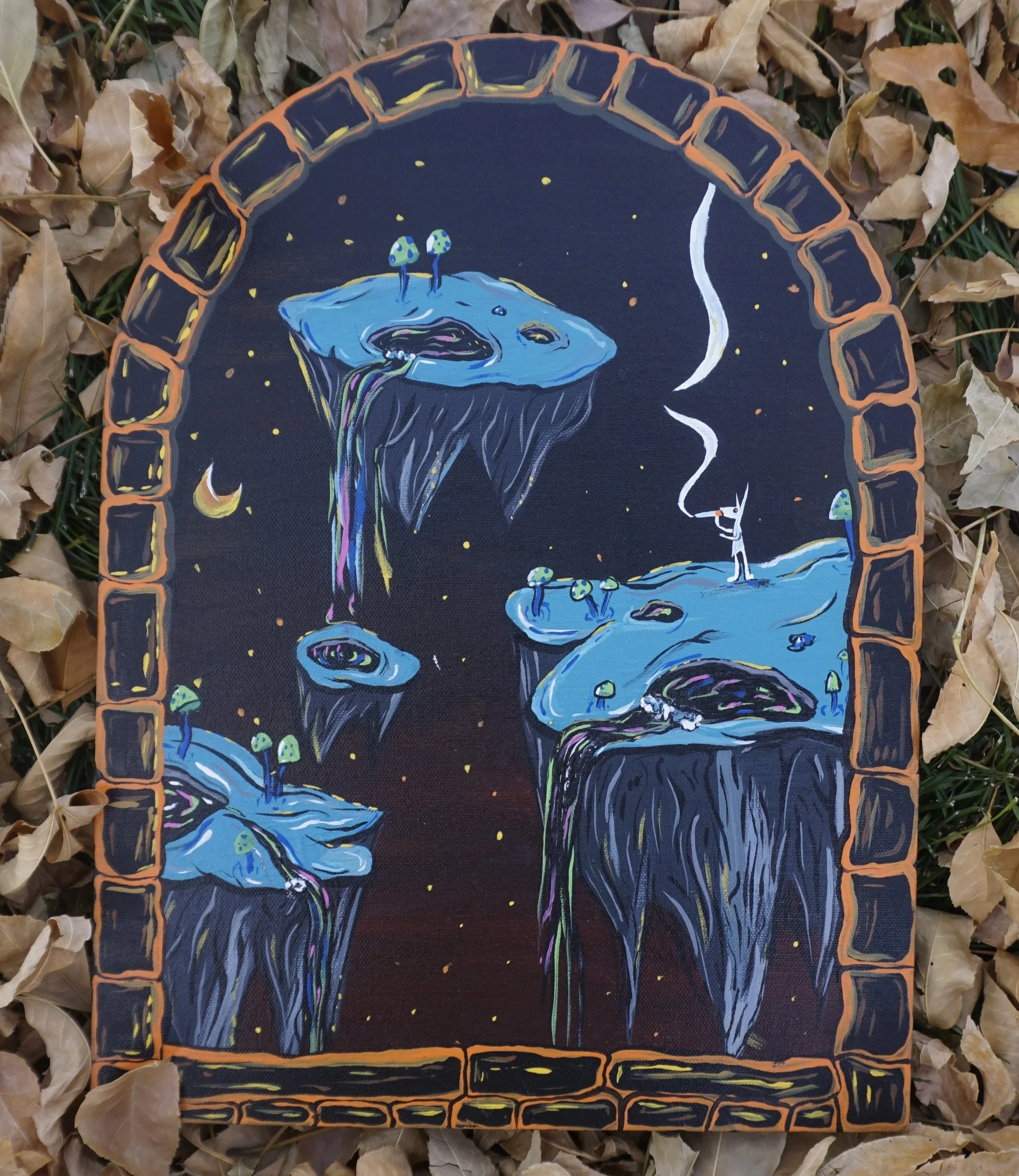 Snag a smoke, I guess I can clear my schedule.
Acrylic on Canvas 2024