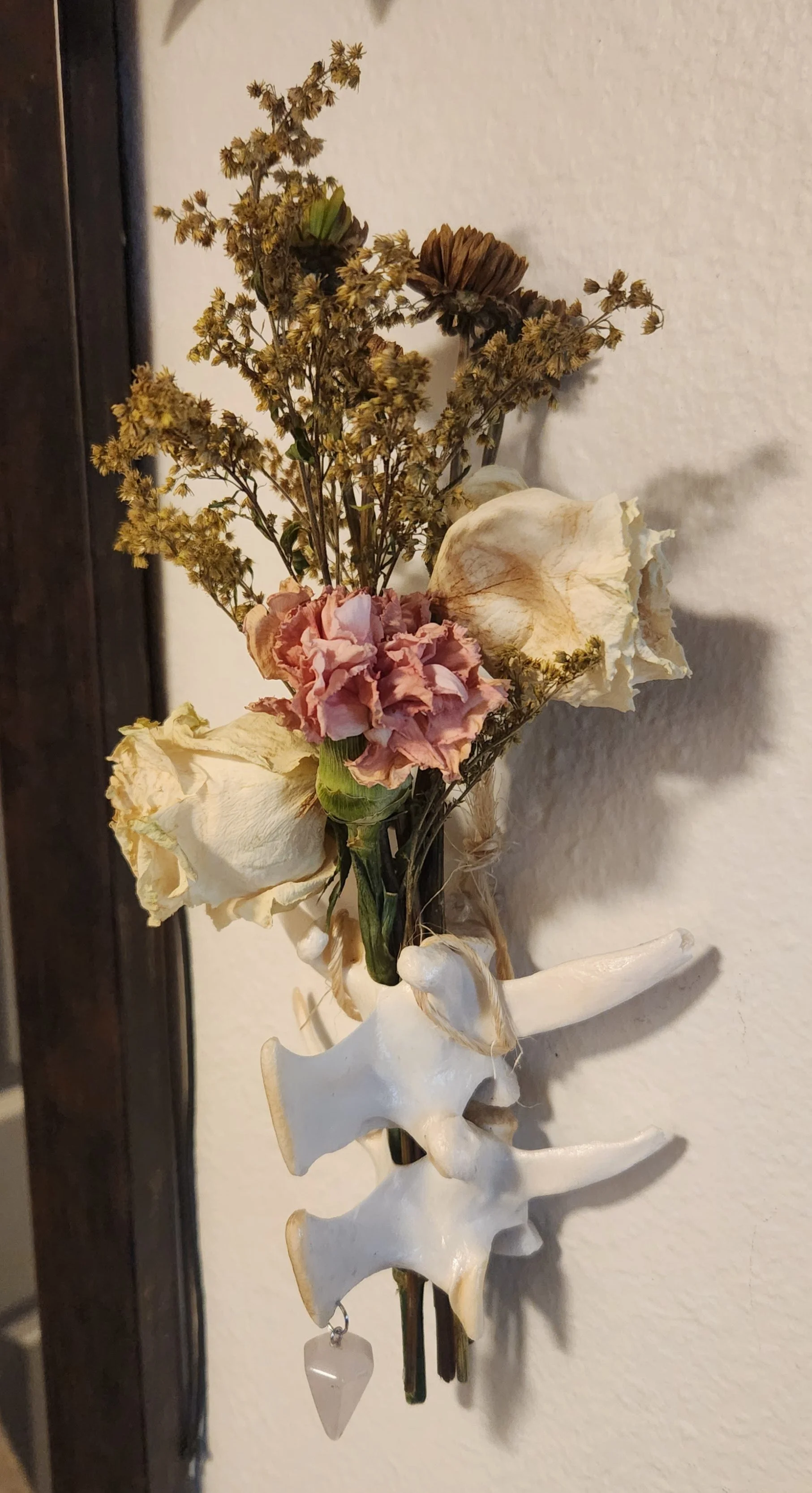 She hold heavy beauty, Elk Vertebrae 2023