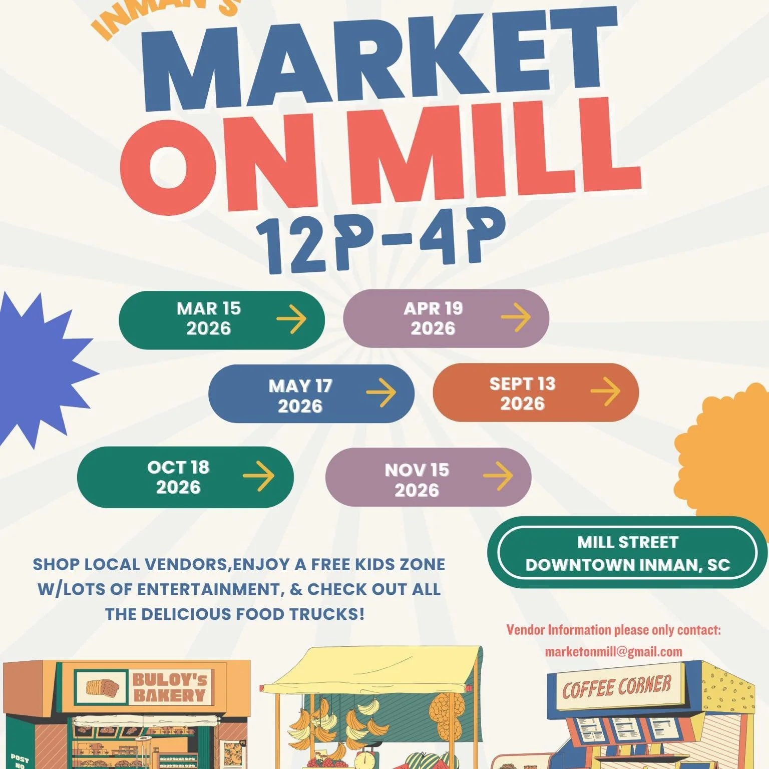 Market on Mill Street (March)