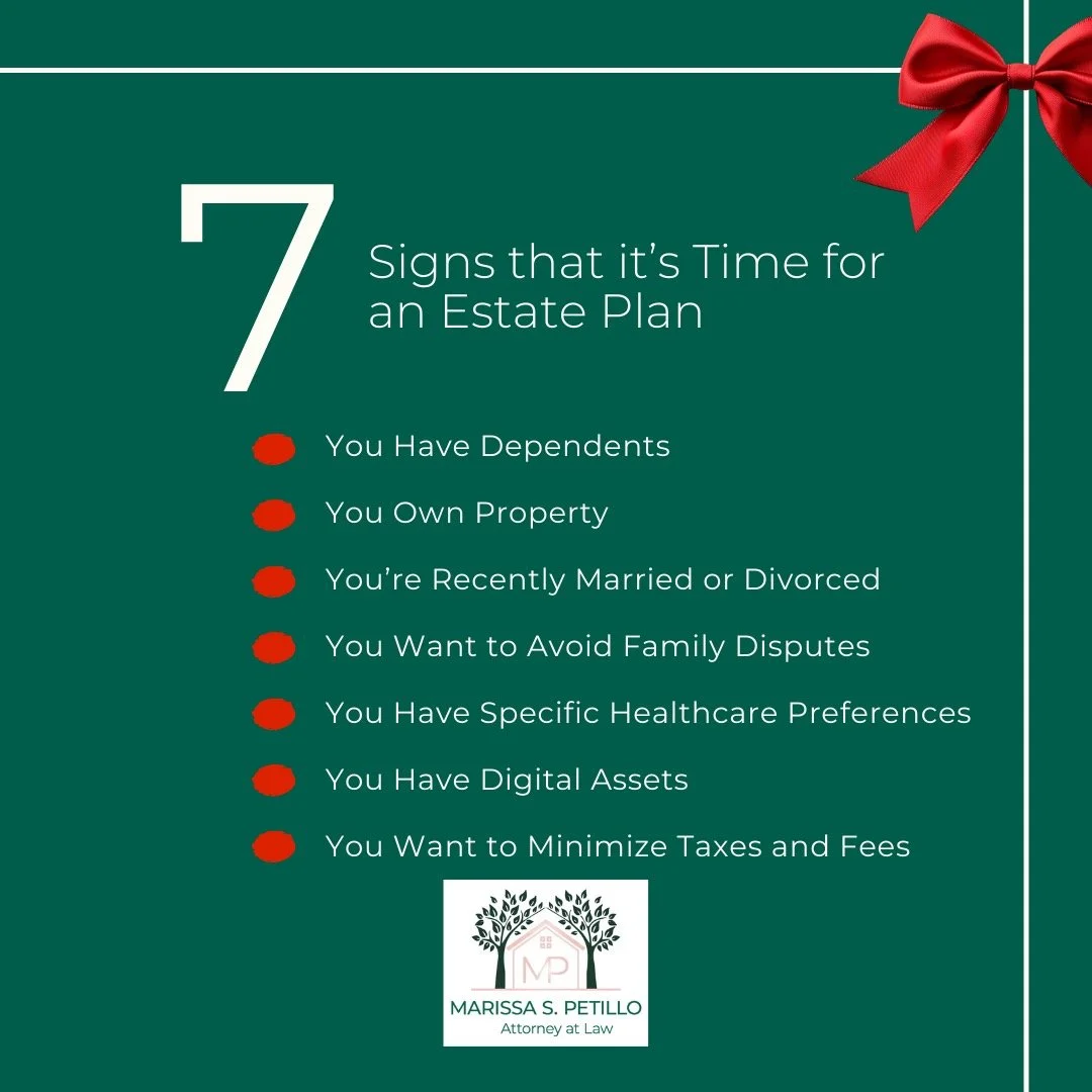 Do any of these sound like you? If so, it's time for an estate plan! ✅ We help individuals, families, and business owners get legal documents in place that ensure their money and family are taken care of no matter what. This includes a will or living