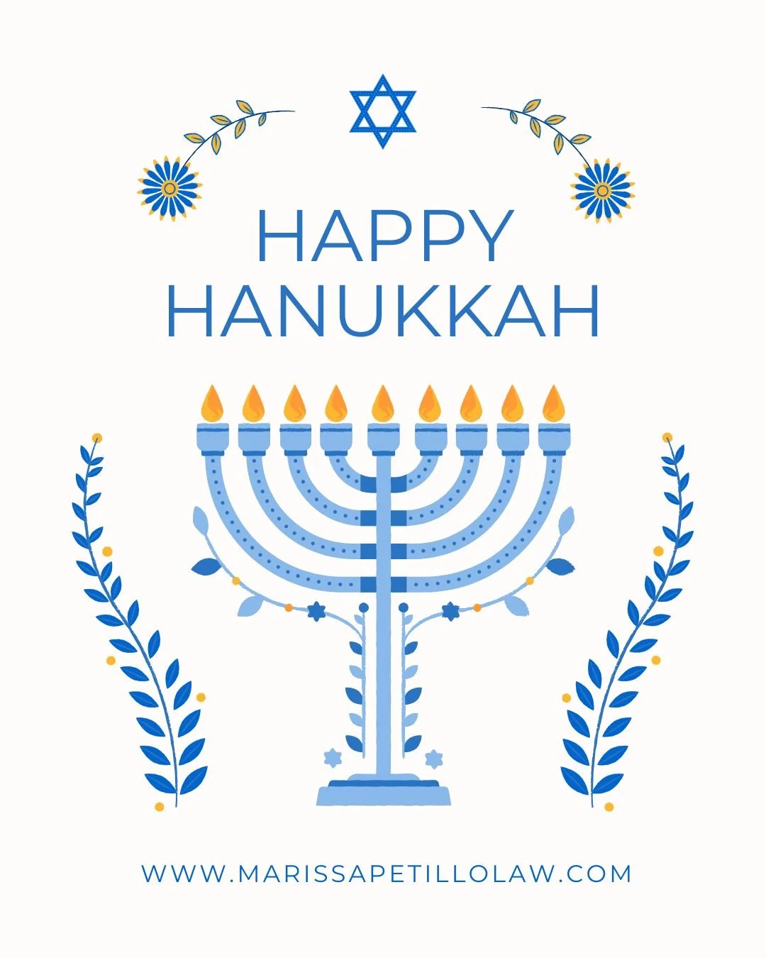 ✨ Happy Hanukkah!✨

Wishing you eight nights filled with light, love, and moments that matter most. 🕯️💙

May this season bring peace, joy, and clarity for you and your family. #HappyHanukkah #Hanukkah2025 #FestivalOfLights #SeasonOfLight #FloridaAt