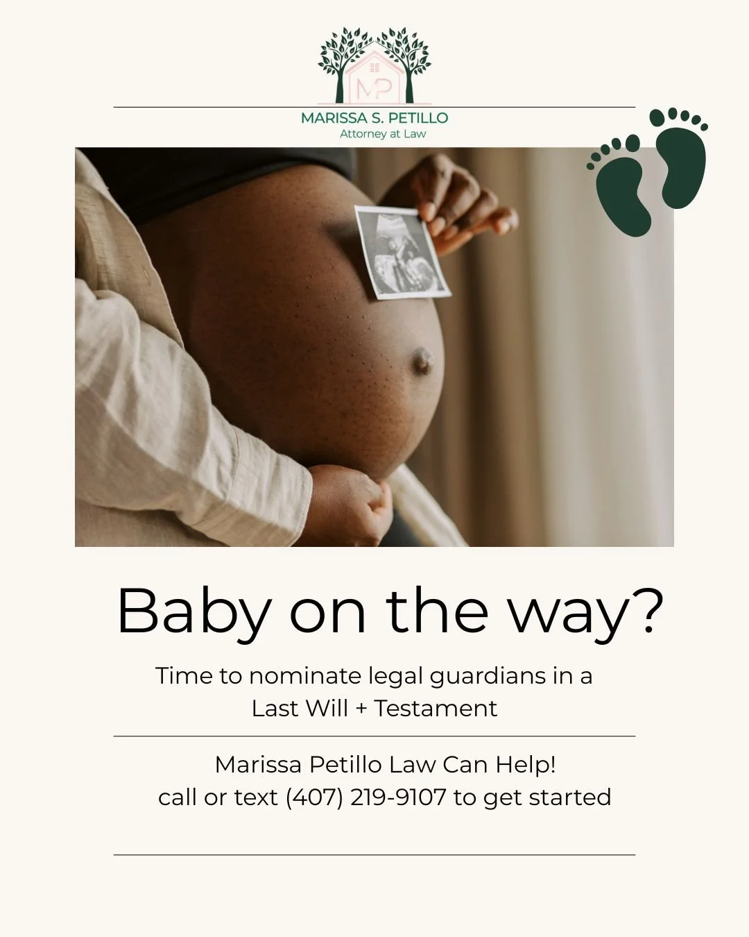 Becoming a parent changes everything - including your estate planning needs. If you haven't updated (or created) your plan since having kids, now's the time. Guardian. Trust. Life insurance. Let's protect that little one. 👶 #ftm #estateplanning #pro