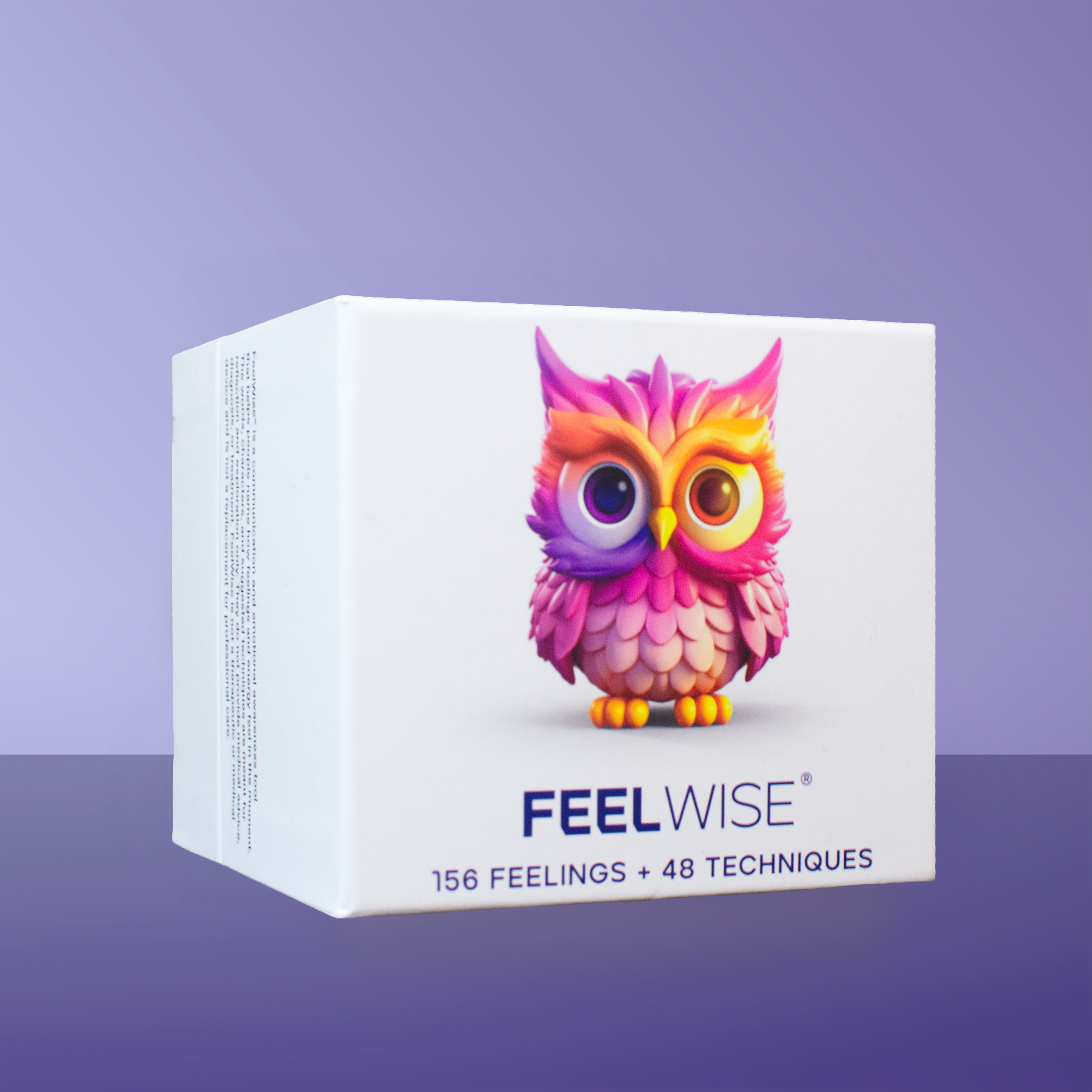 FeelWise_OwlBox_FrontAngle_Version4_PurpleSplitBackground.png