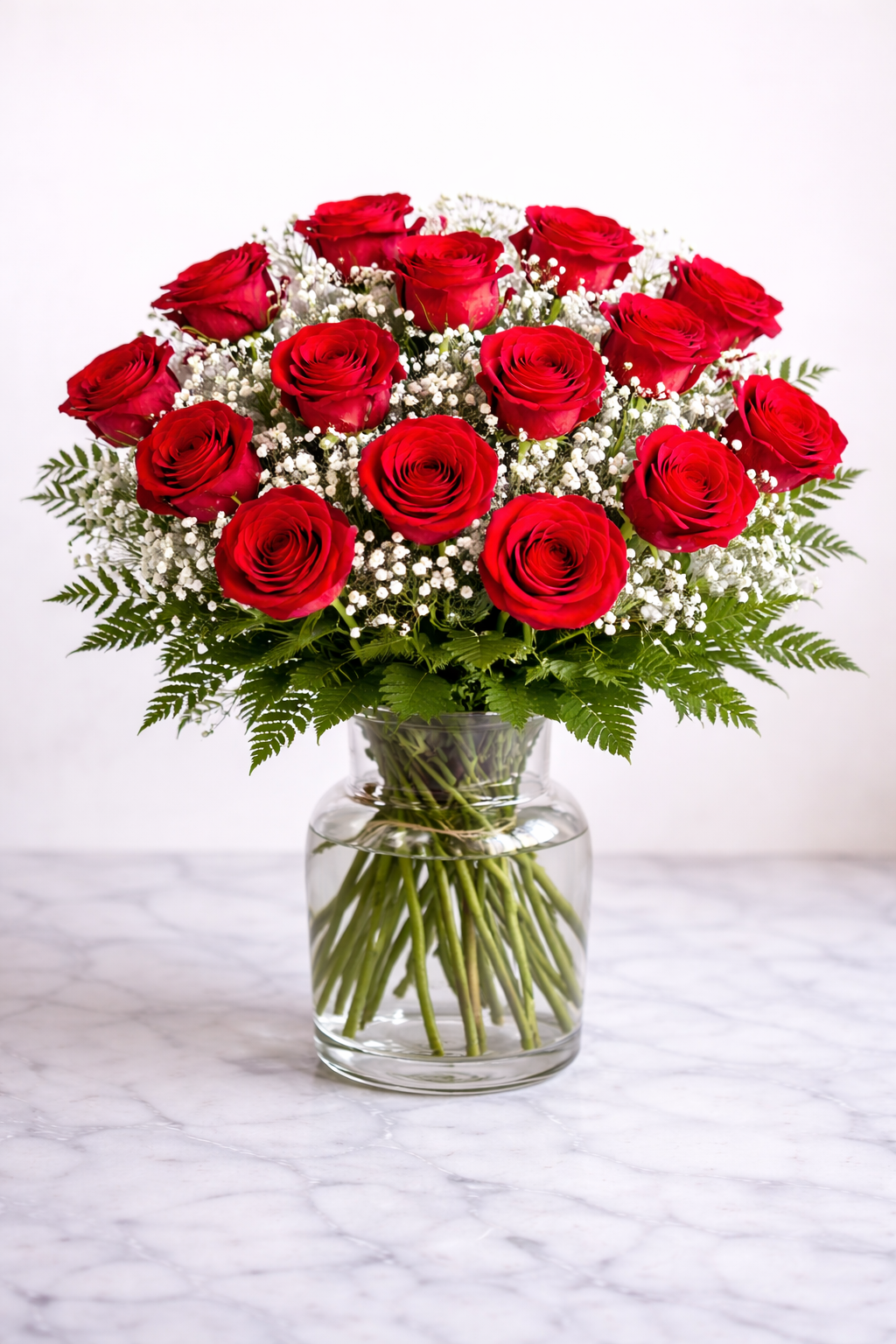 Classic Red Rose 18 Roses.png