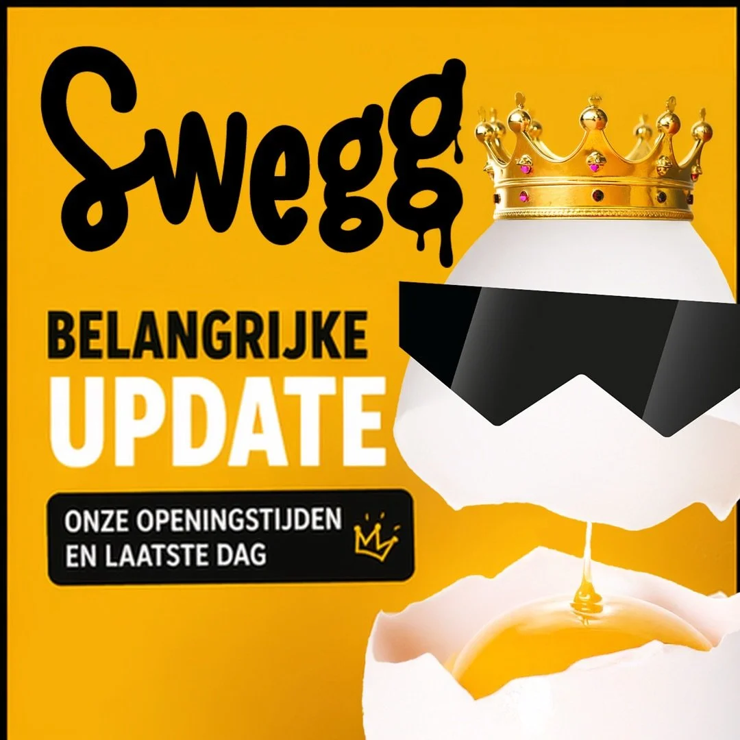 Veel van jullie zijn al snel langs geweest. ❤️ Geniet nog even van Swegg voor het te laat is! Let op: maandag geldt een beperkt aanbod van ons menu en zolang de voorraad strekt. #swegg #kingsday #leiden