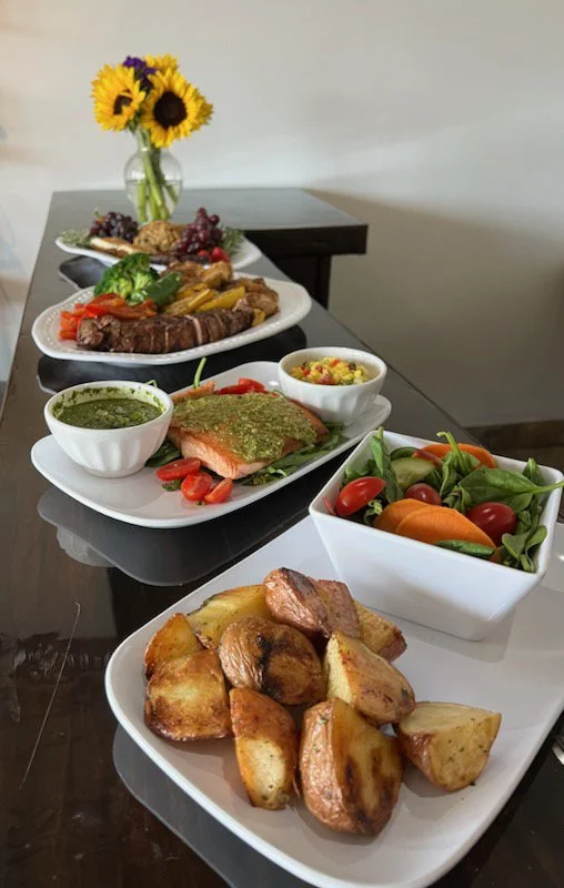 More plates of food on table.jpg