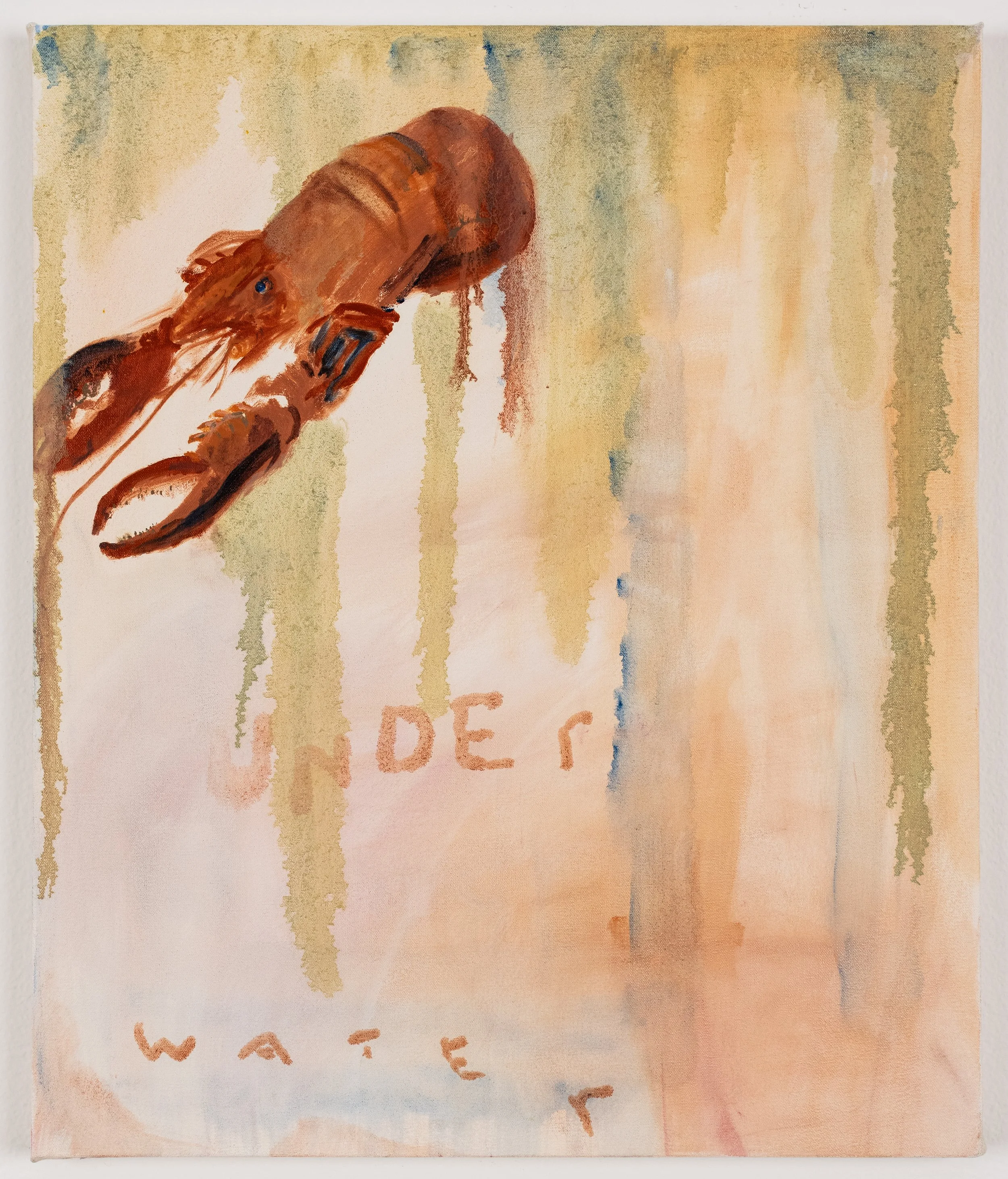  Under Water , 2020, Oil on Canvas, 24 x 20 inches