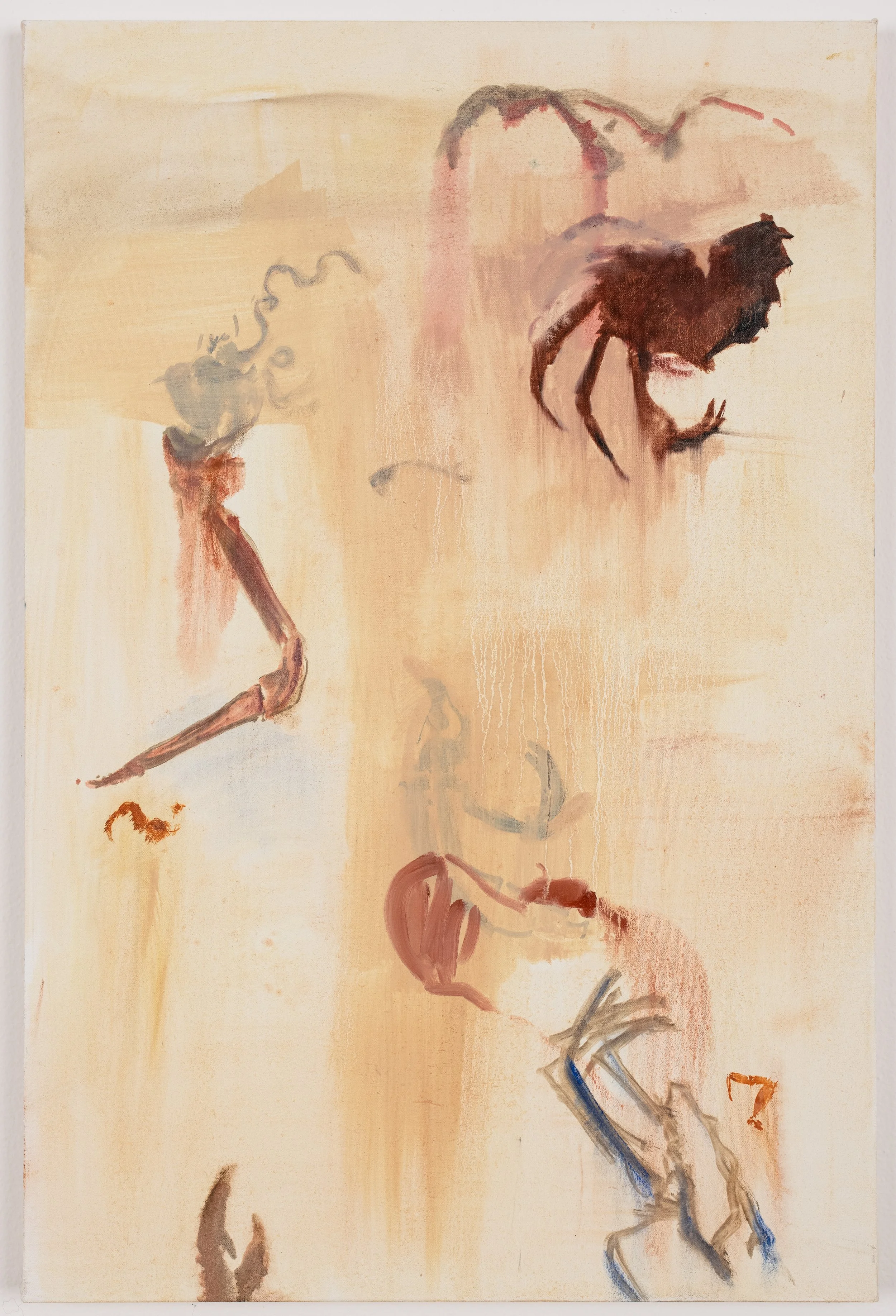  Fixed Finger , 2020, Oil on Canvas, 36 x 24 inches