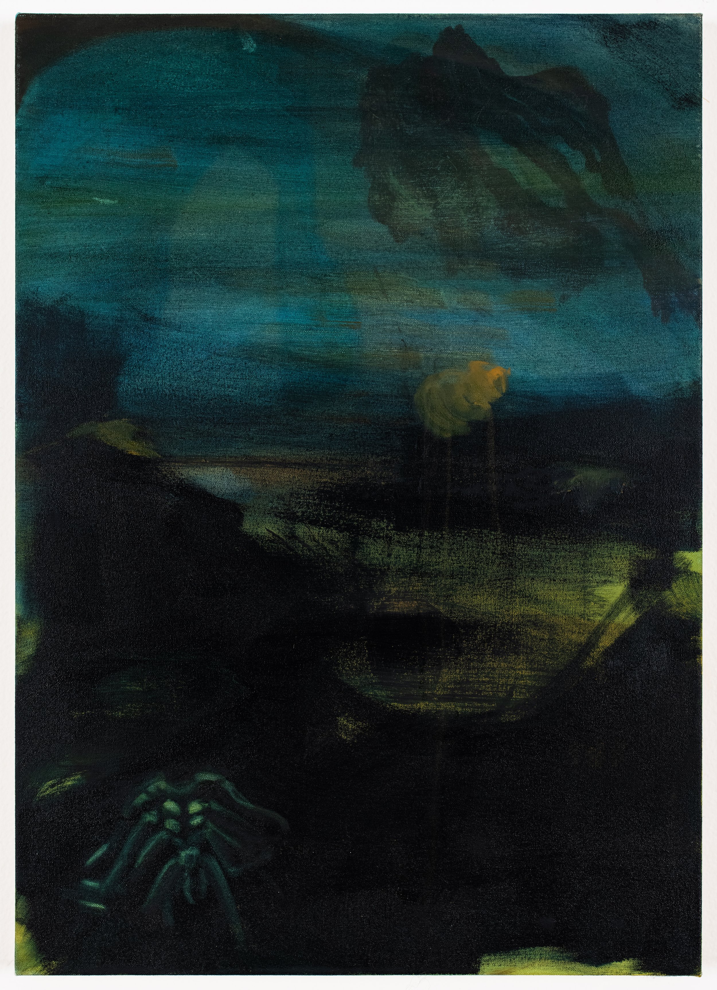  In Wait , 2020, Oil on Canvas, 28 x 20 inches