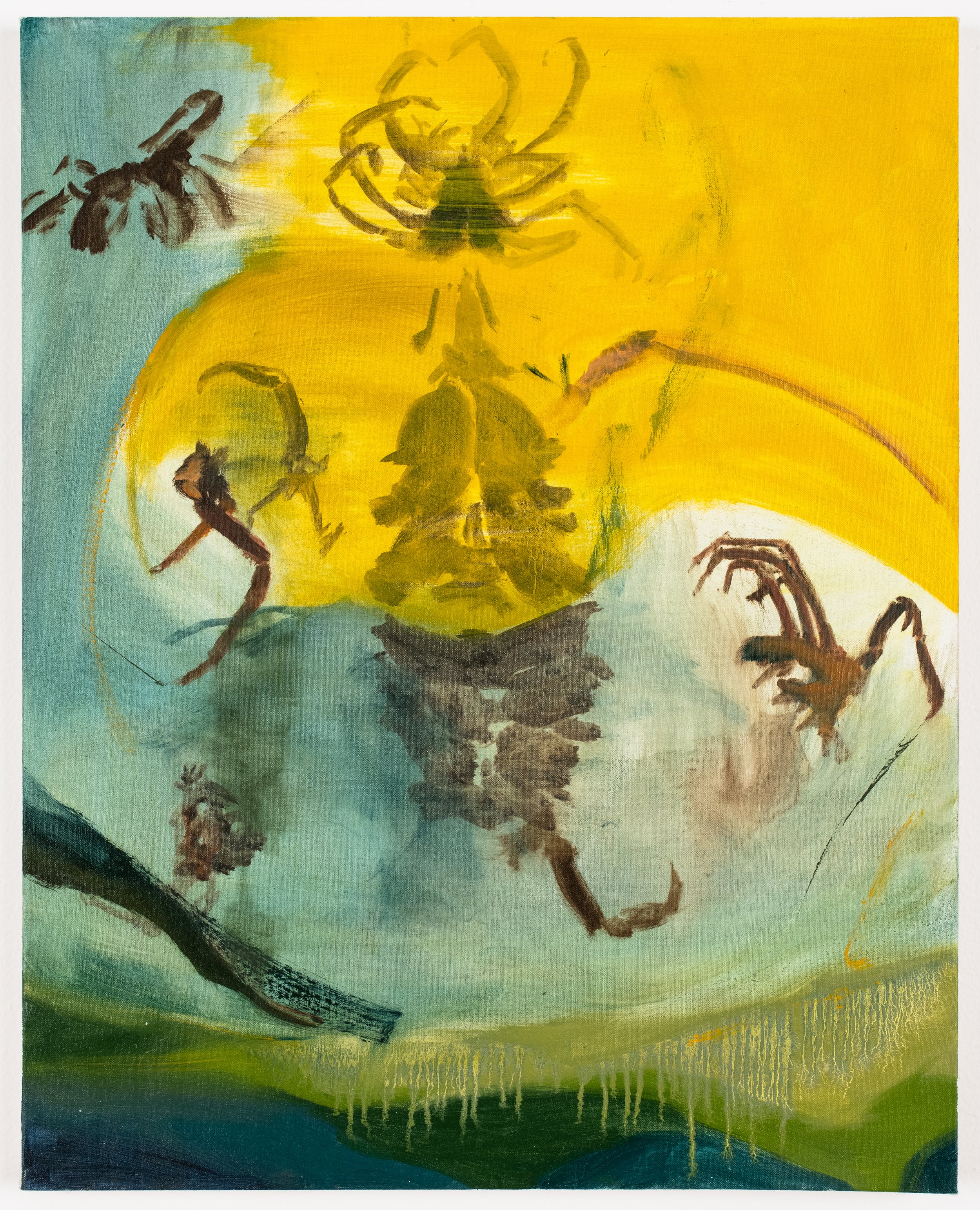  Sunlight Zone , 2020, Oil on Canvas, 30 x 24 inches