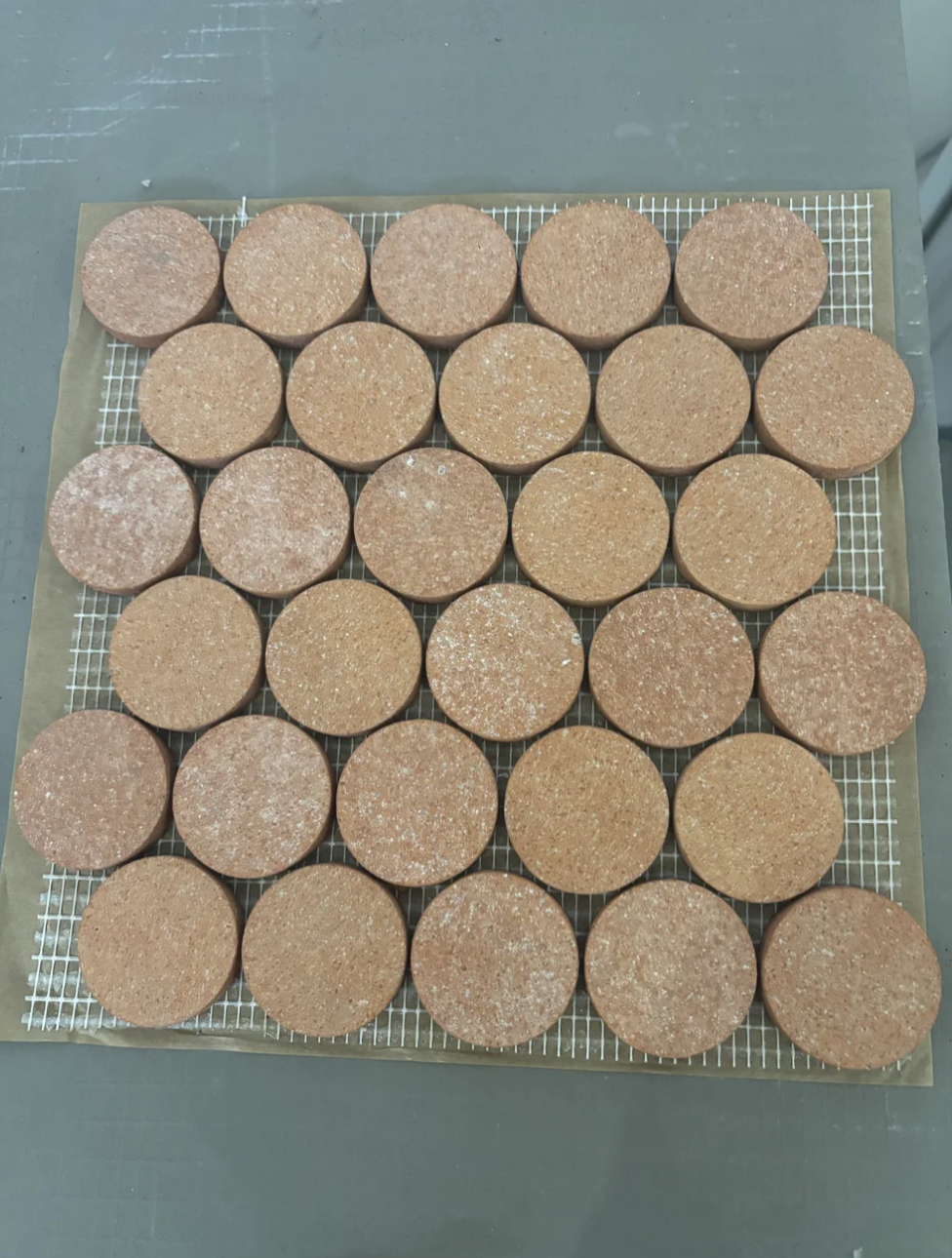 SA / terracotta rounds / Production / $$