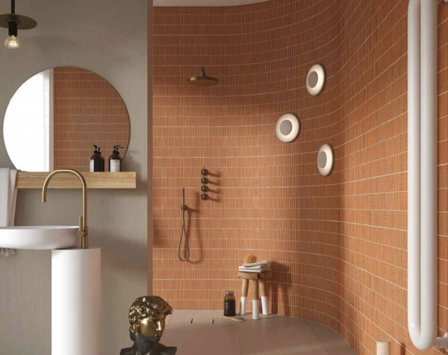 SA / corto 02 terracotta mosaic / Production / $$