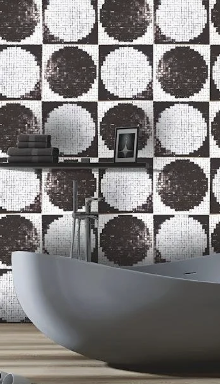SA / geometric marble mosaic / production / $$
