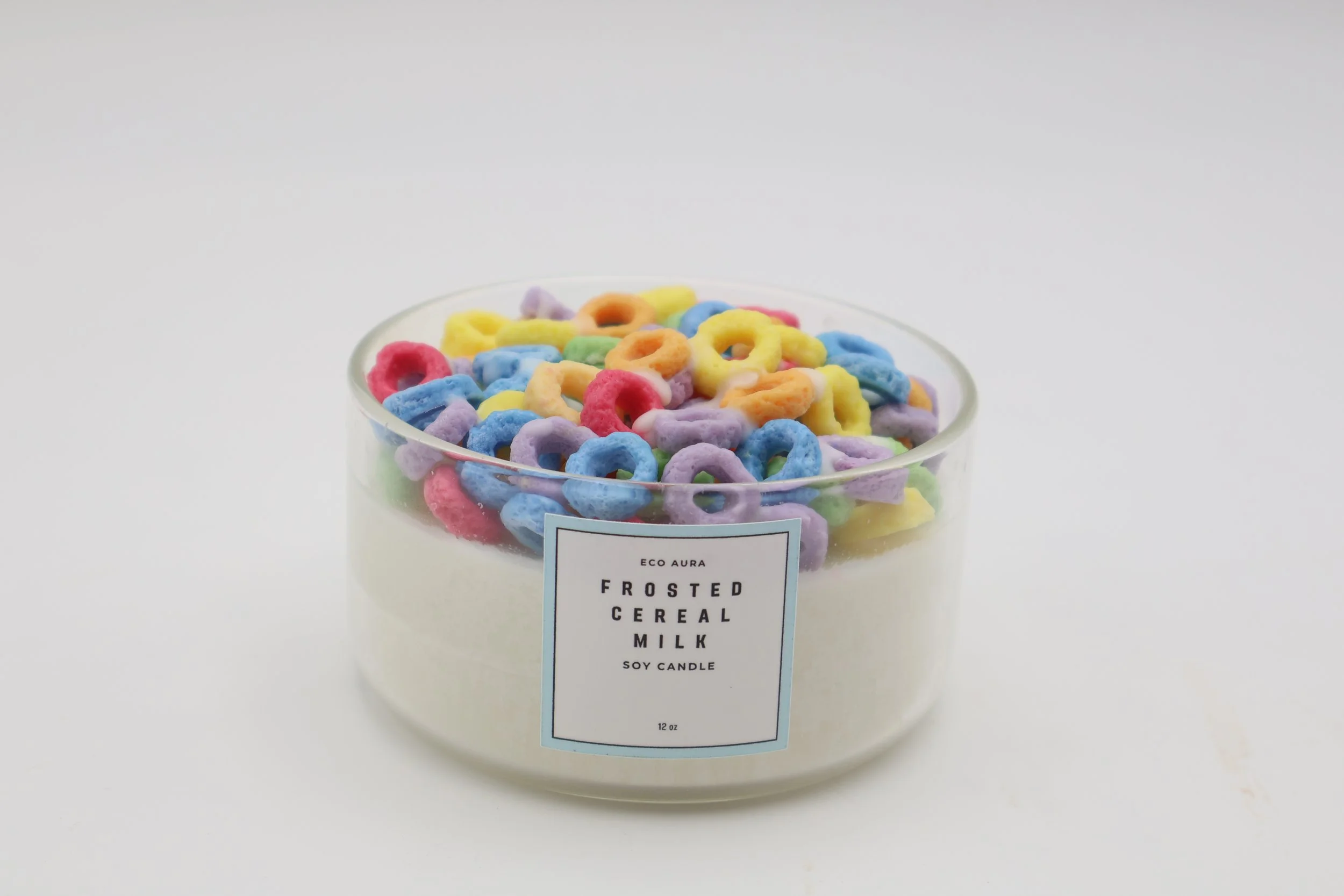 frosted cereal milk wickless dessert candle 12oz