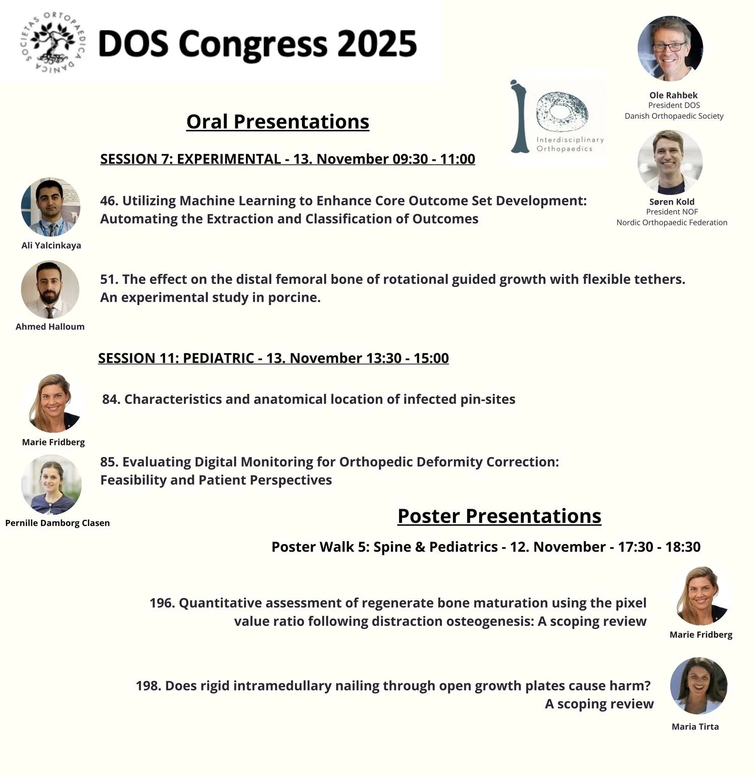 DOS 2025 Presentations