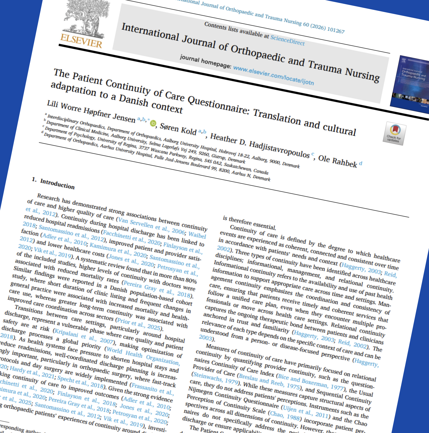 New publication out now! 