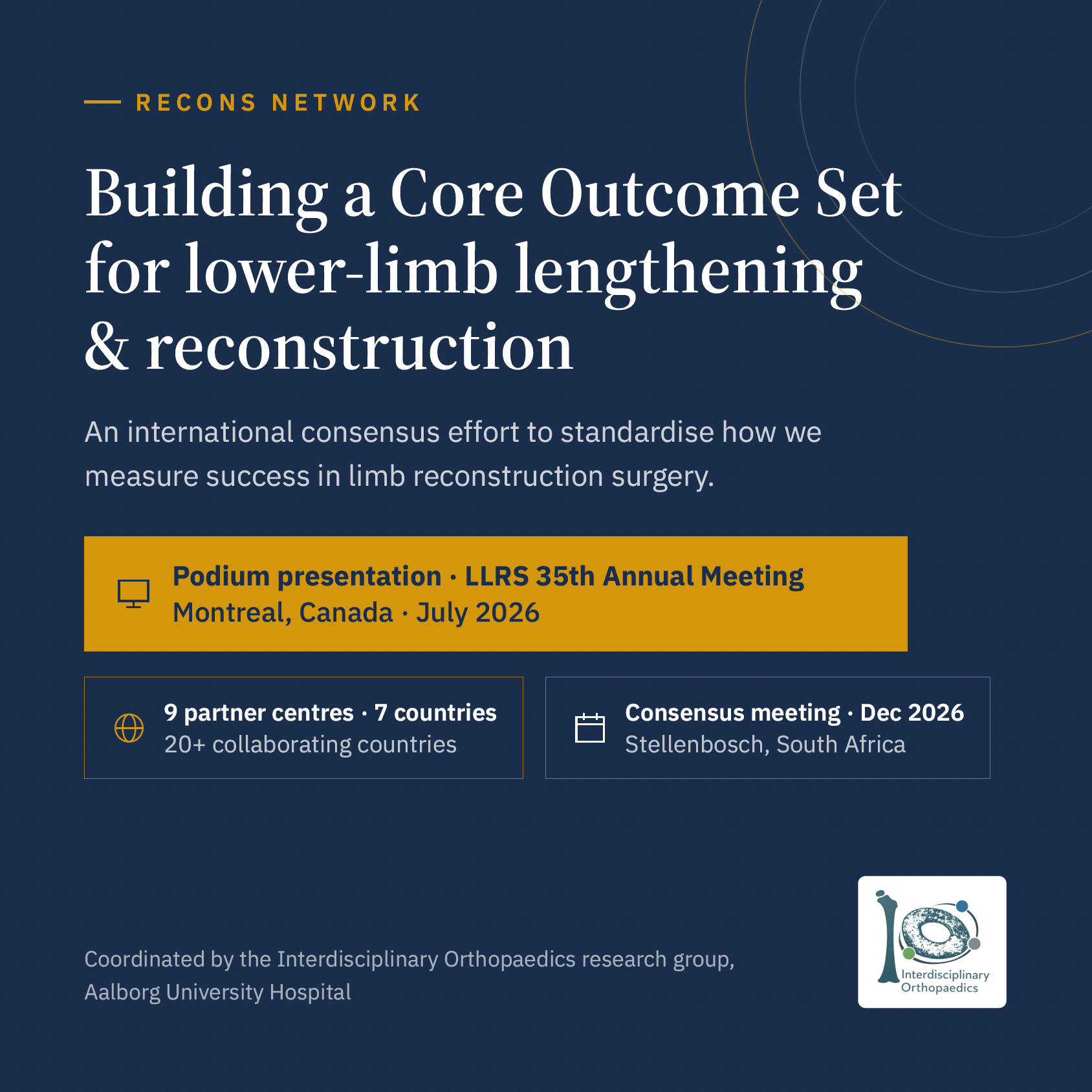 RECONS Network in LLRS 2026