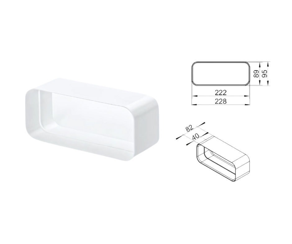 Straight Duct Connector