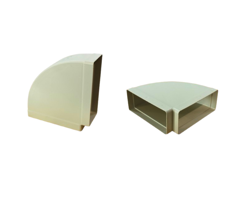 Flat horizontal bend