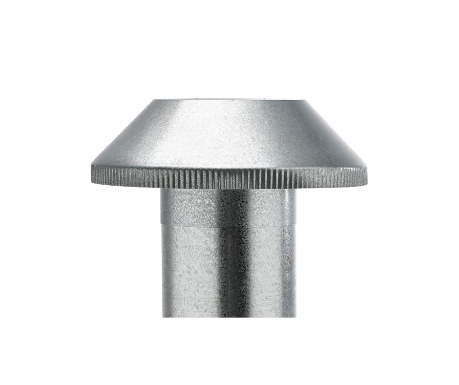 GALVANISED LOW LINE ROOF COWL AVAILABLE IN 150MM AND 200MM