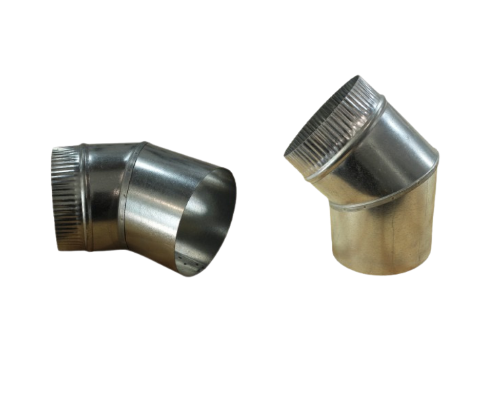 GALVANISED 45 DEGREE FIXED BEND
