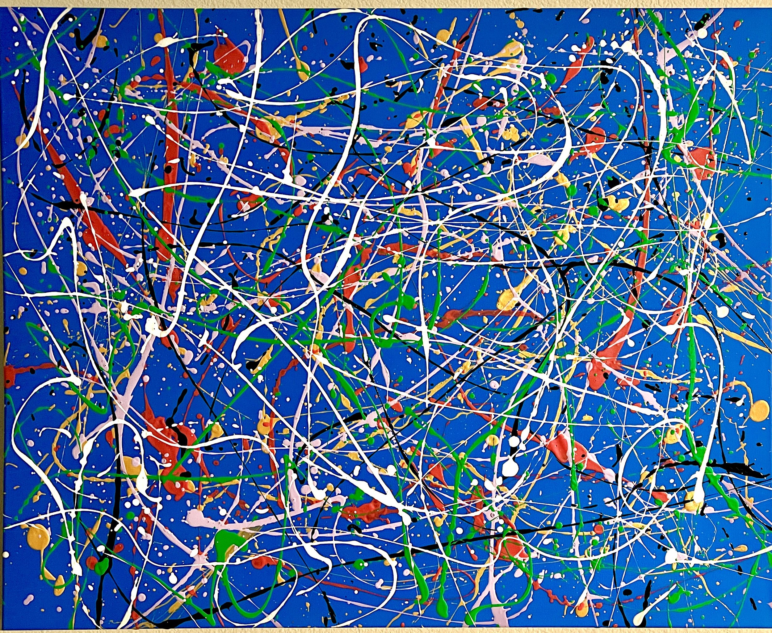 "Confetti #2" - Acrylic on canvas 24" x 30" - $600