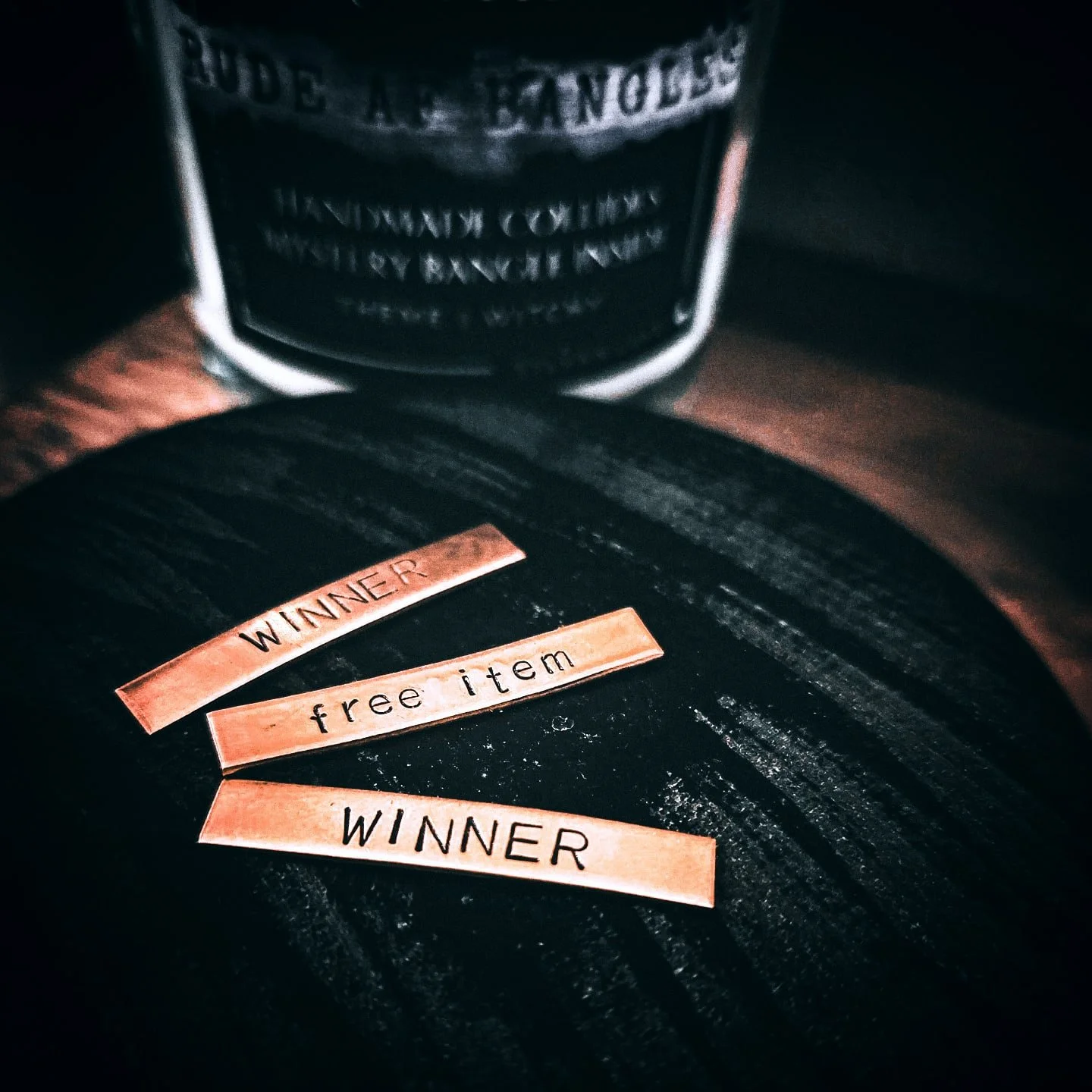 ✨ But whyyyyyyy wouldn&rsquo;t it get even better!? 😏
A few lucky candles hold these little tokens of bad-assery &mdash; hidden right inside alongside your mystery bangle! 🔥

Find one of these golden slips and you&rsquo;re a WINNER, babe.
Send a me