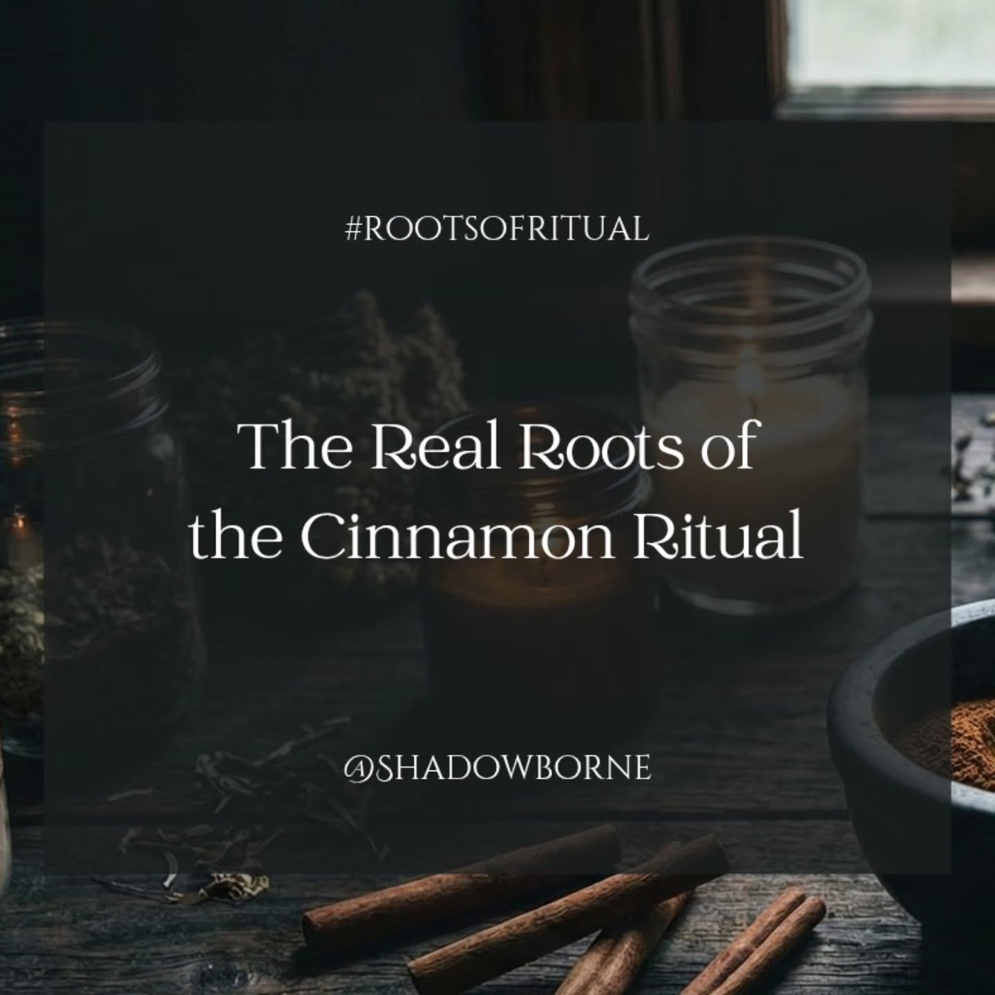🌬️🍂 The Real Roots of the Cinnamon Ritual 🍂🌬️

​Happy 1st of the Month! Before you reset your energy, did you know where this ritual actually comes from? 👇

​🇧🇷 The Origin: It stems from Simpatia de Canela, a Brazilian folk magic tradition.

​