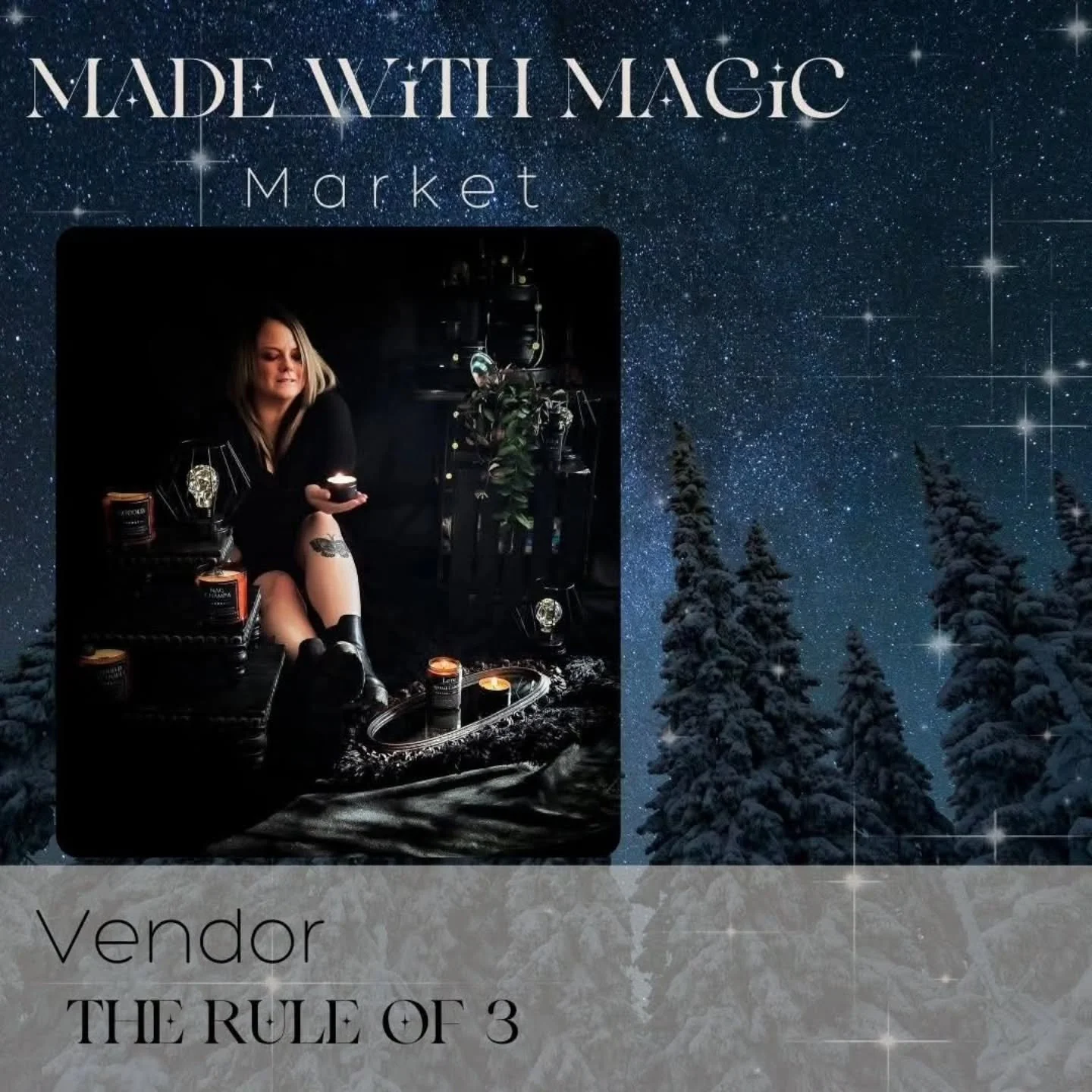 The countdown is officially on to my last market of the year and I couldn&rsquo;t imagine ending the Gregorian calendar year anywhere else but surrounded by the most enchanted community of soulful artists, healers, readers, creators, and otherworldly