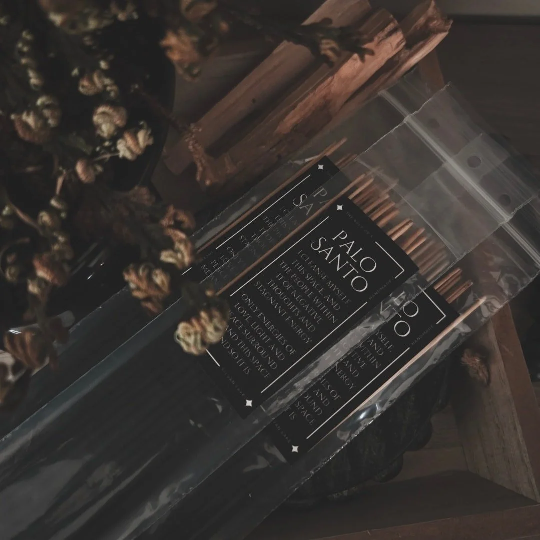 ✨ Palo Santo ✨

Clear your space. Center your energy. Set your intention

Whether it&rsquo;s a candle, spray, melt, or incense, Palo Santo&rsquo;s sacred, woody aroma helps cleanse negativity, ground your mind, and invite calm

For your altar, your h