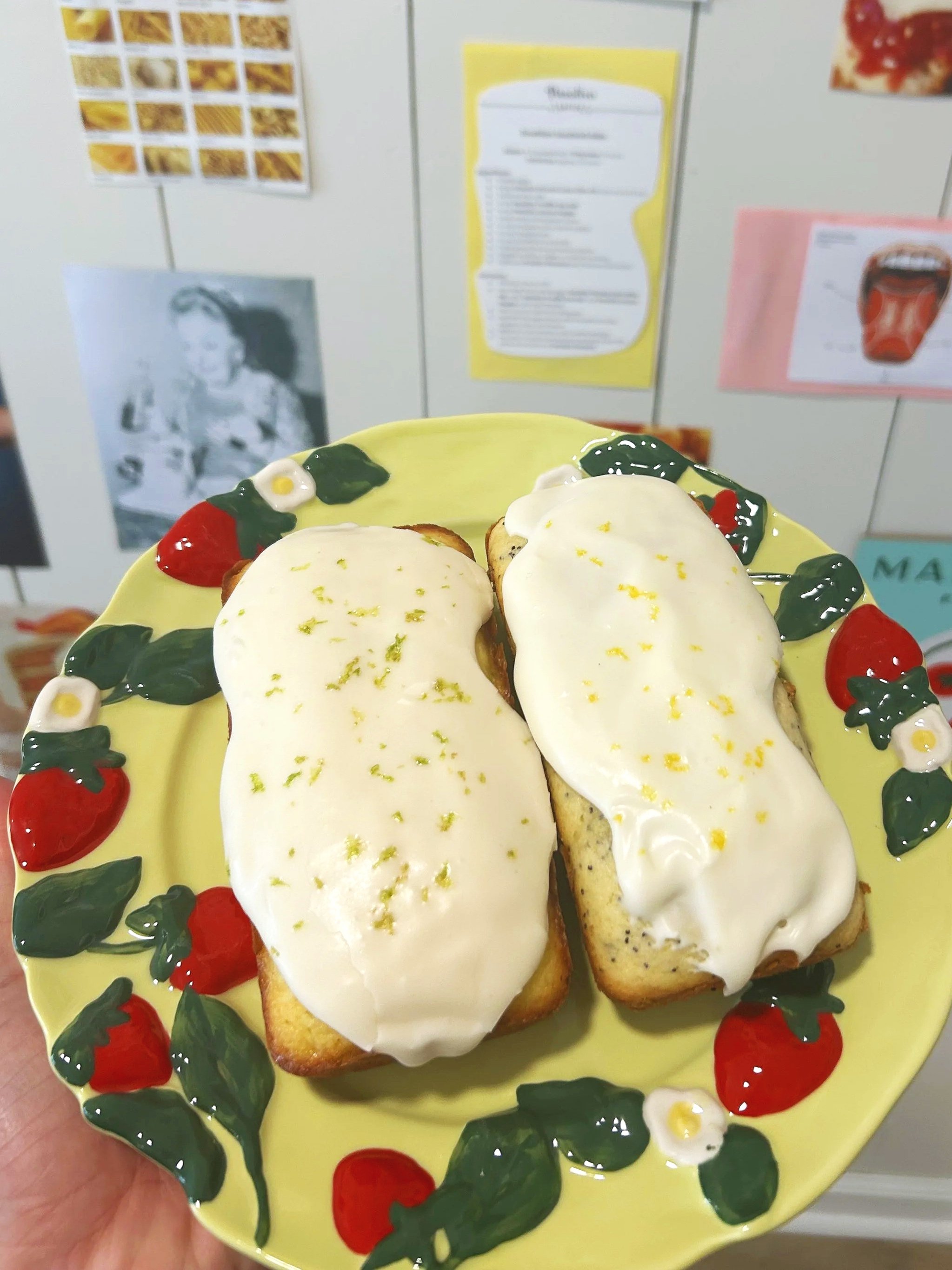 Lemon and Lime Drizzle Mini Loaf Cakes