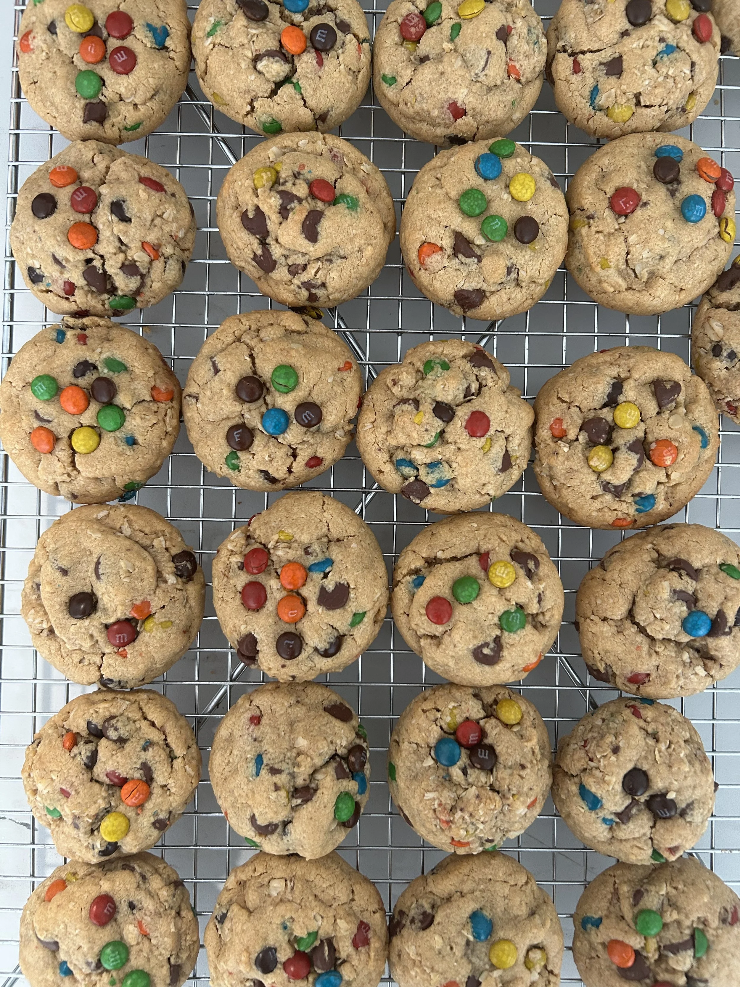 PB Monster Cookies